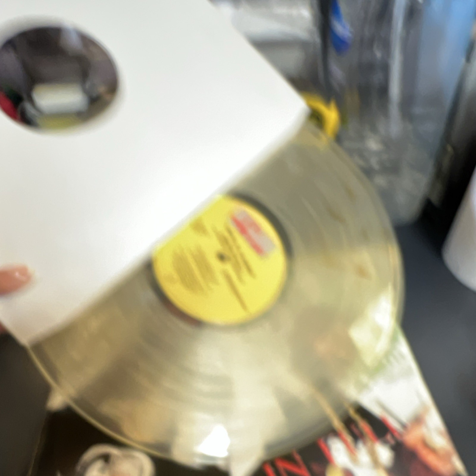 Eric B. & Rakim Paid in Full Platinum Limited Edition Clear Colored Vinyl LP 12″