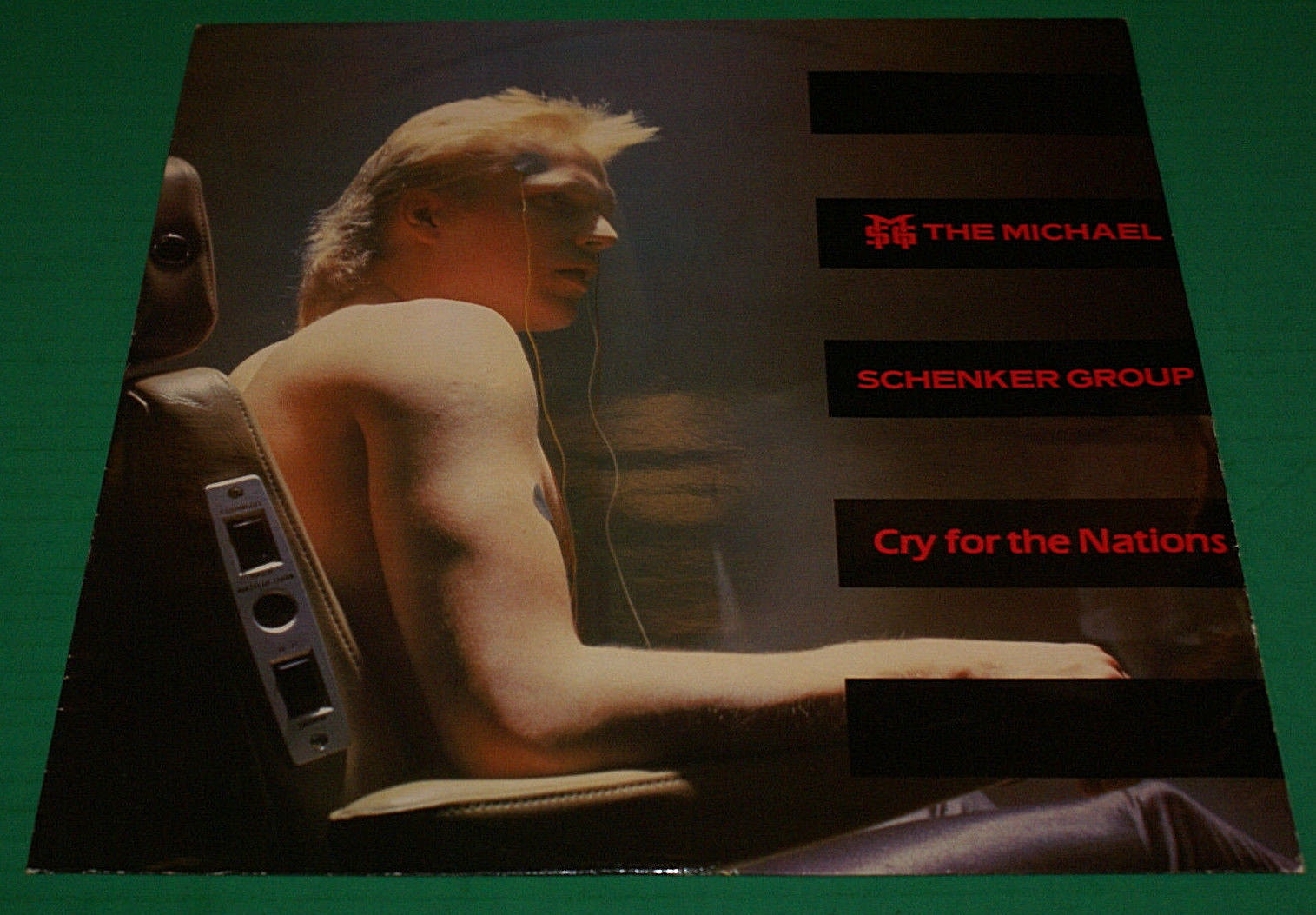 Msg The Michael Schenker Group Cry For The Nations 12″ 1980 1st Press Single Lp