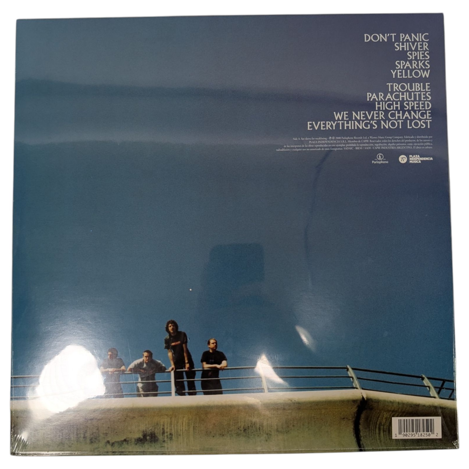 Coldplay Parachutes LP 2000 Parlophone Records Vinyl New Sealed