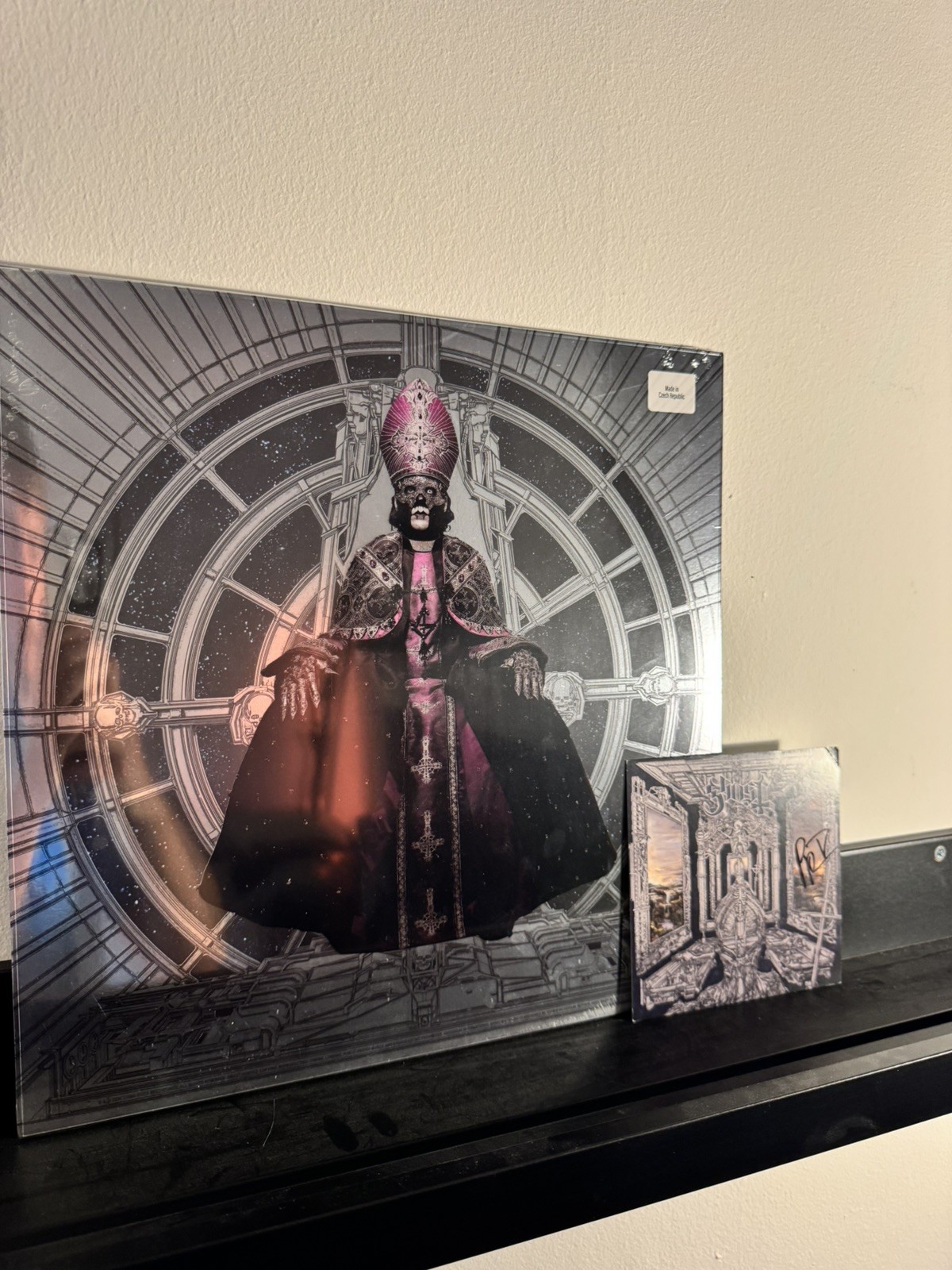 Ghost Skeleta Vinyl Violet & SIGNED print Limited