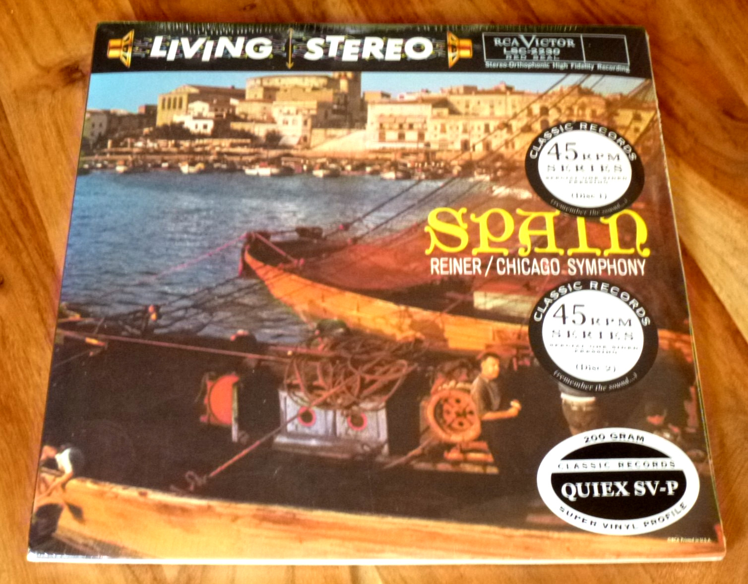 “SPAIN”: F. Reiner, Classic Records, 45 RPM, Ltd. Edition, Remastered, Sealed!!