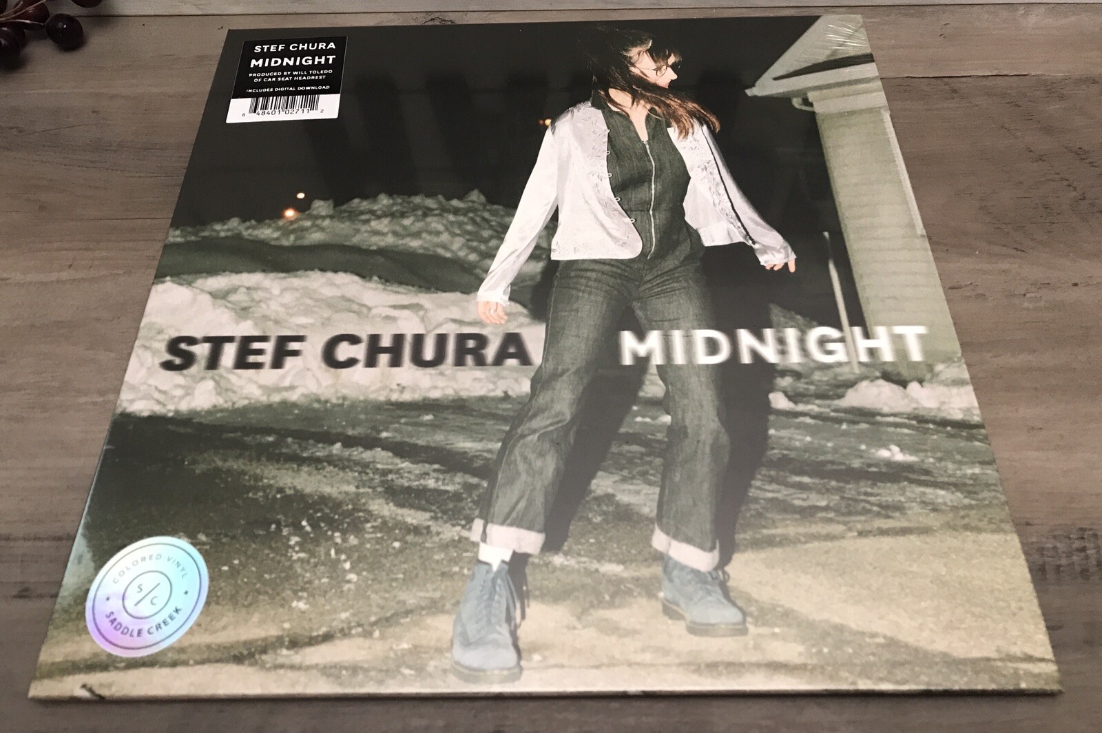 LIMITED Stef Chura Blue Splatter Color Will Toledo Saddle Creek Midnight Vinyl