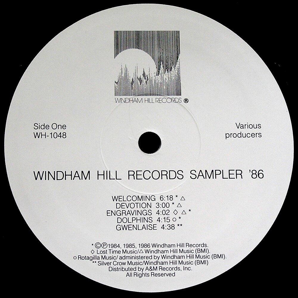 2 WINDHAM HILL RECORDS SAMPLER LPs ’81 & ’86 EXCELLENT Translucent Vinyl