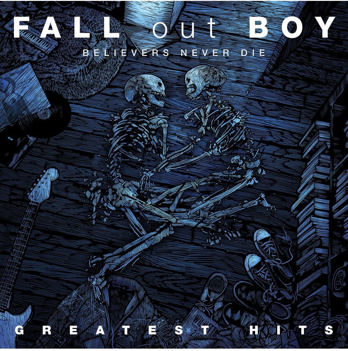 Fall Out Boy -Believers Never Die Greatest Hits Double Vinyl LP Record Ships NOW