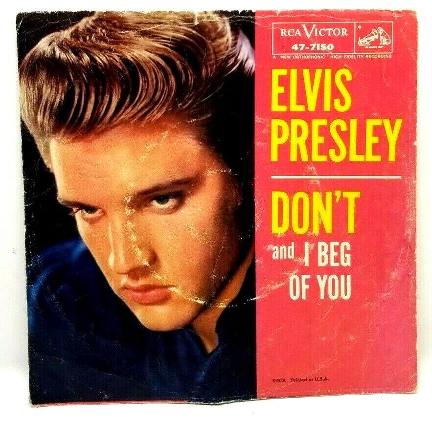Elvis Presley 45rpm Don’t & I Beg of You 47-7150 (Picture Paper Sleeve Only)(S1A