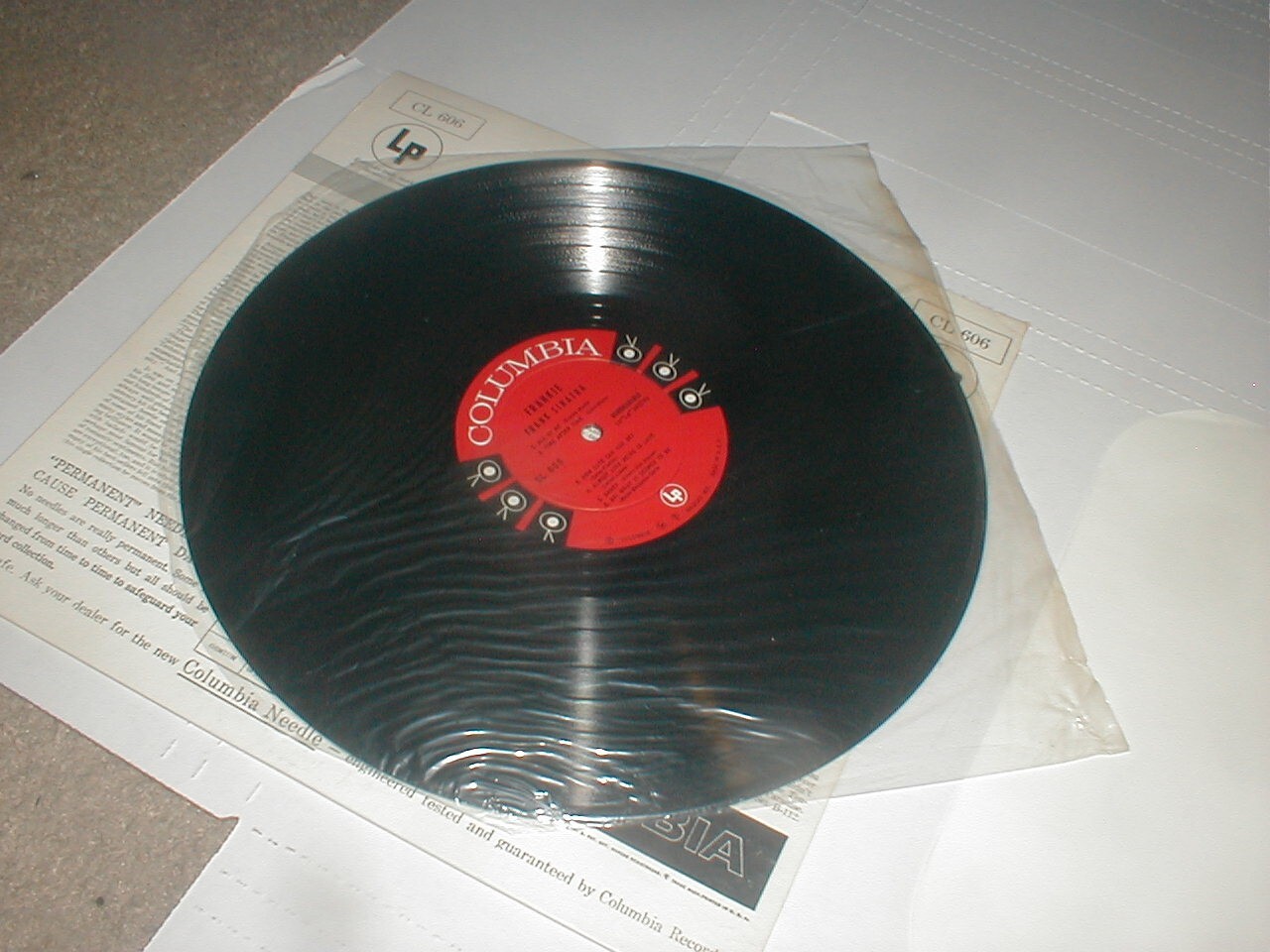 Frank Sinatra FRANKIE Columbia 6-Eye Mono LP 1955 Vocal Jazz Pop Swing RAT PACK