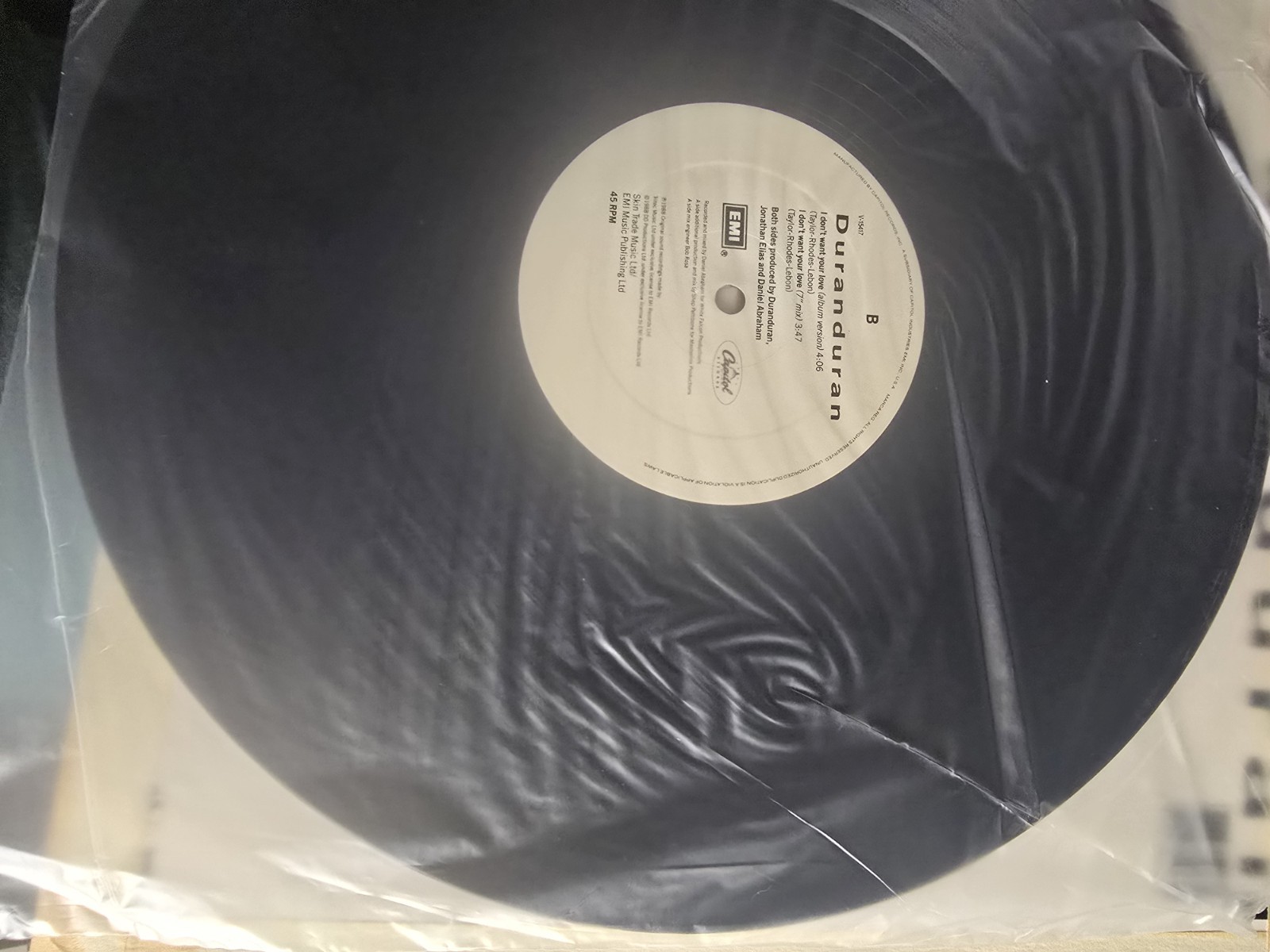 Duran Duran I Don’t Want Your Love Vinyl New Without Wrap