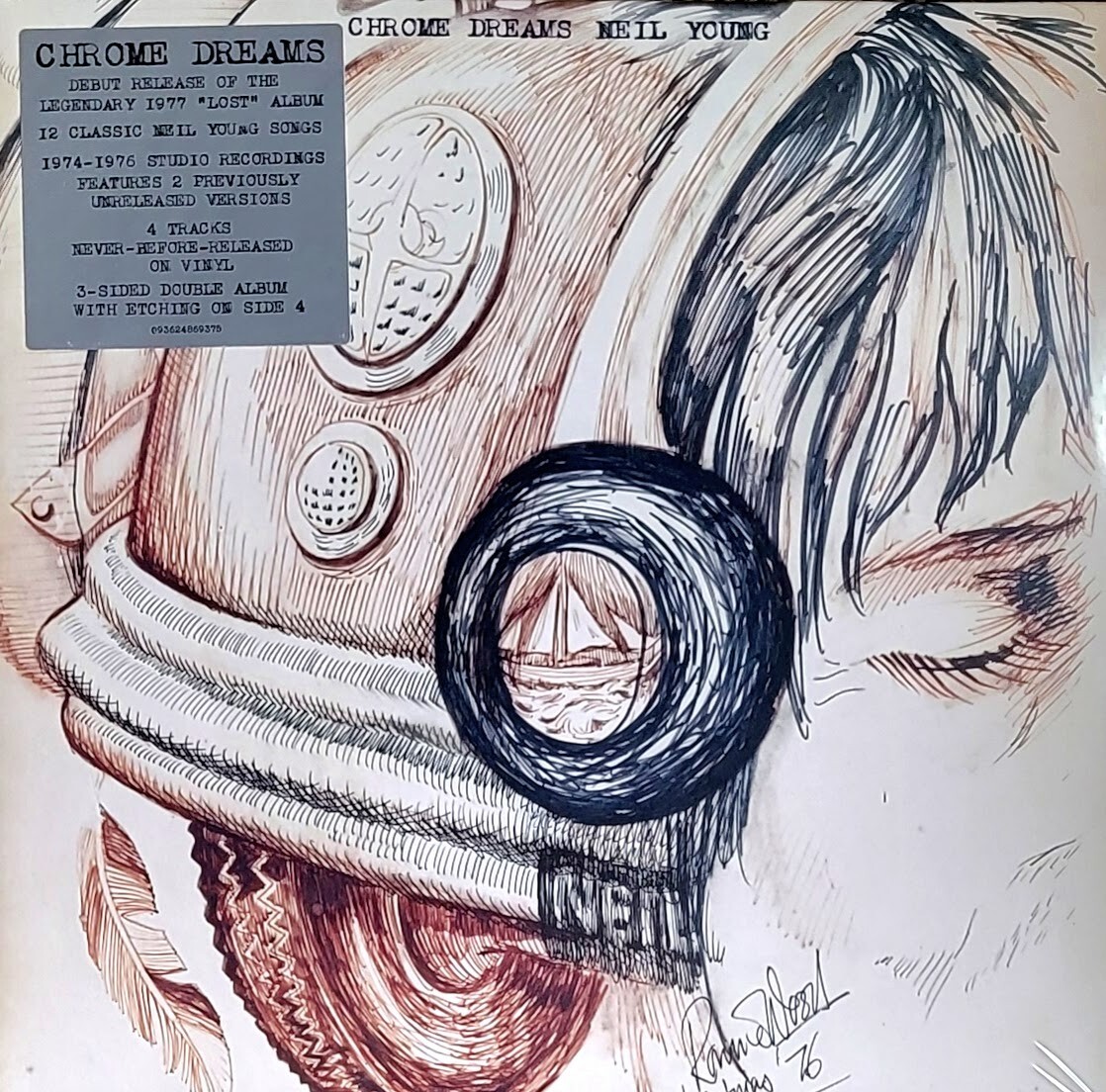 NEIL YOUNG – CHROME DREAMS – VINYL 2-LP SET ” NEW, SEALED “