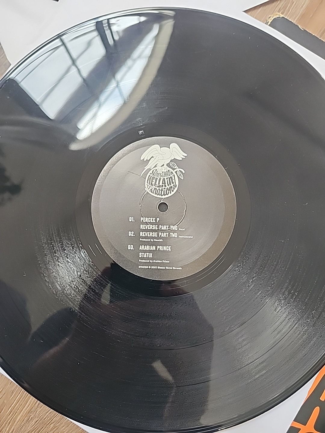 HELLA INTERNATIONAL, Signed, LP record, 3 LPs, Stones Throw, J Dilla Hip Hop
