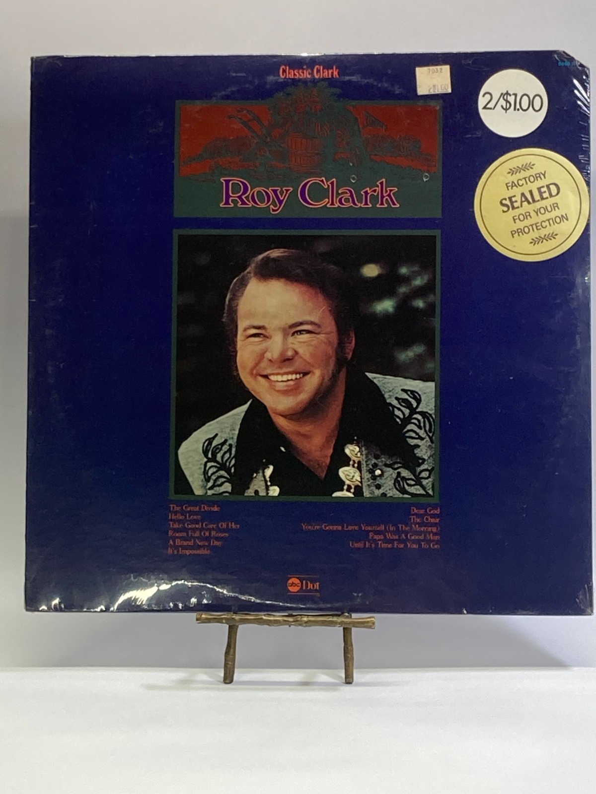 Roy Clark Classic Clark Vinyl LP 1974 ABC DOT Record Sealed DOSD-2010