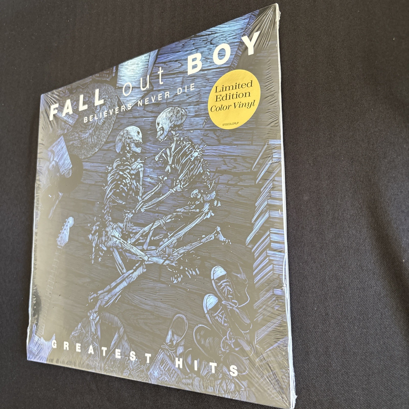 Fall Out Boy Believers Never Die Greatest Hits Limited Edition Yellow Vinyl 2 LP