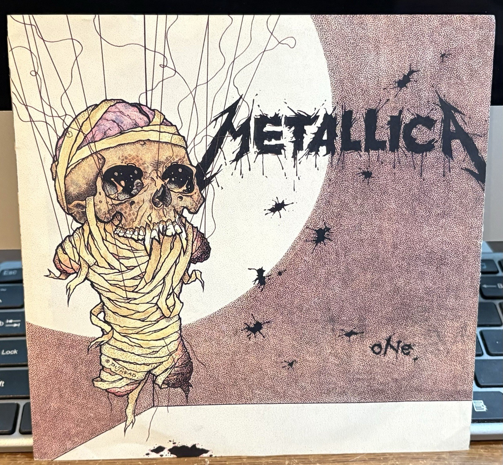 METALLICA One/The Prince 7” SINGLE 1988 Vinyl 7-69329 Picture Sleeve VG