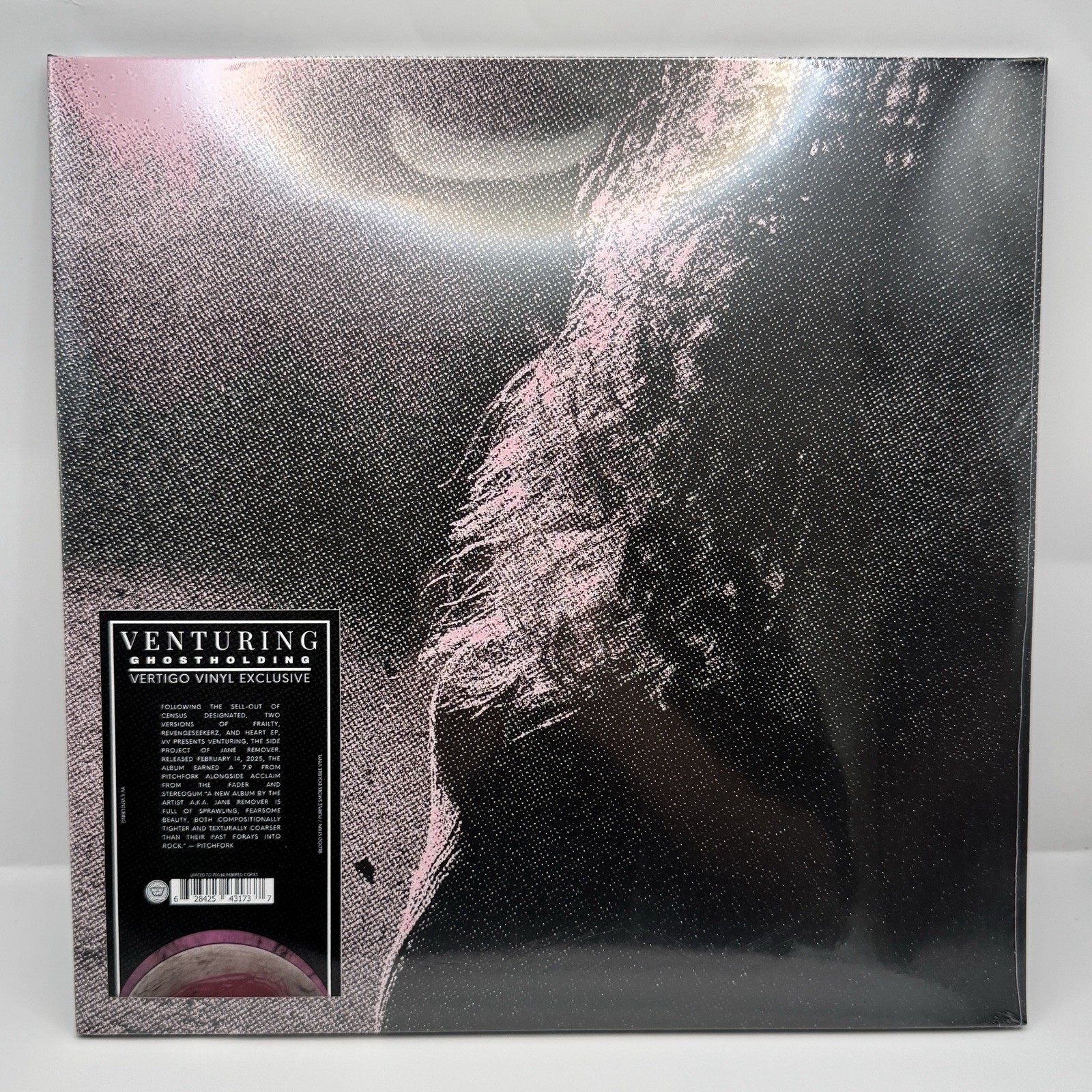VENTURING Ghostholding Blood Stain Purple Smoke 2LP Vinyl Vertigo /600 IN HAND