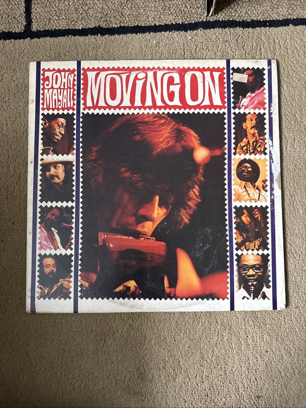 JOHN MAYALL MOVING ON 1972 LP PD 5036