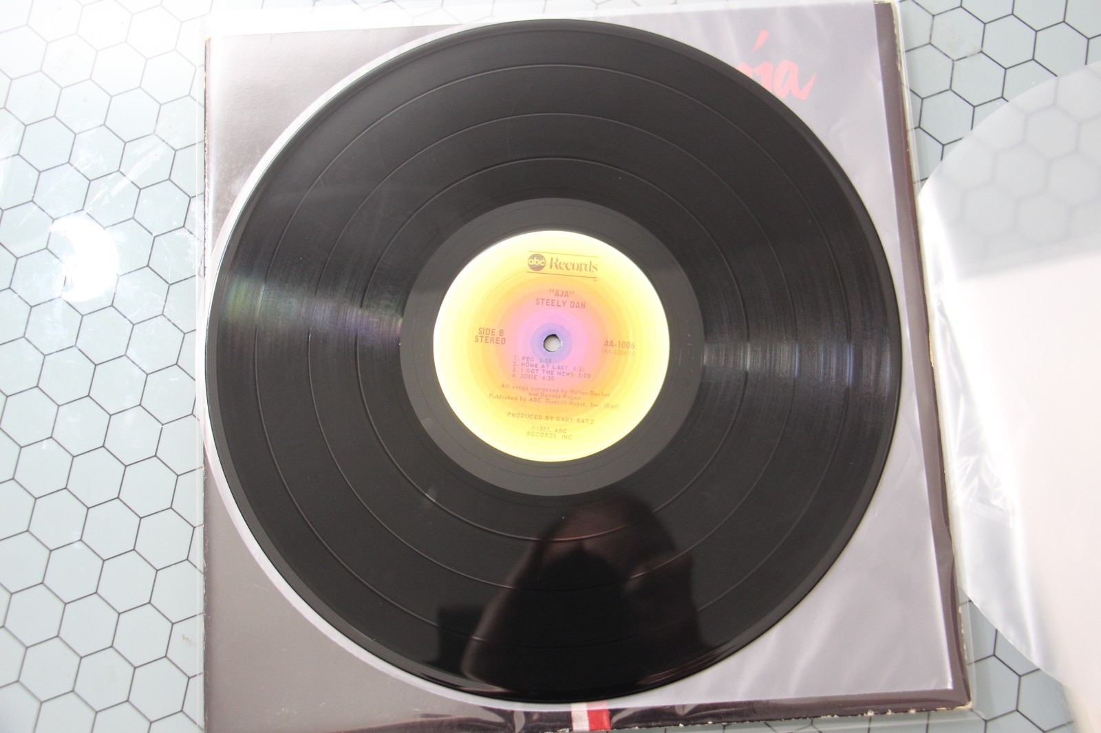 Steely Dan – Aja, 1977 LP gatefold, ABC Records – AA-1006