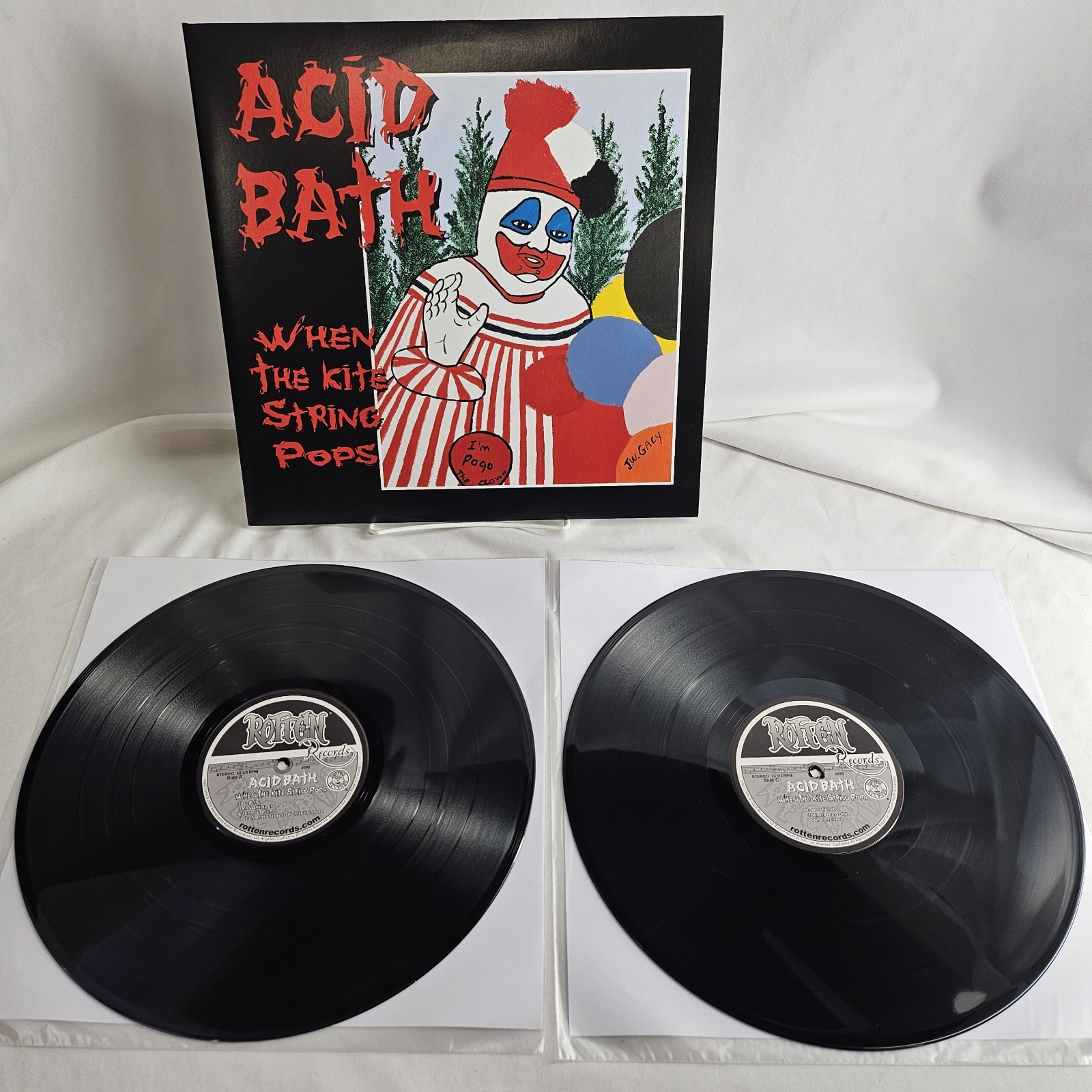 Acid Bath When The Kite String Pops 2015 Used Vinyl x2 LP Rotten Records 2095-1