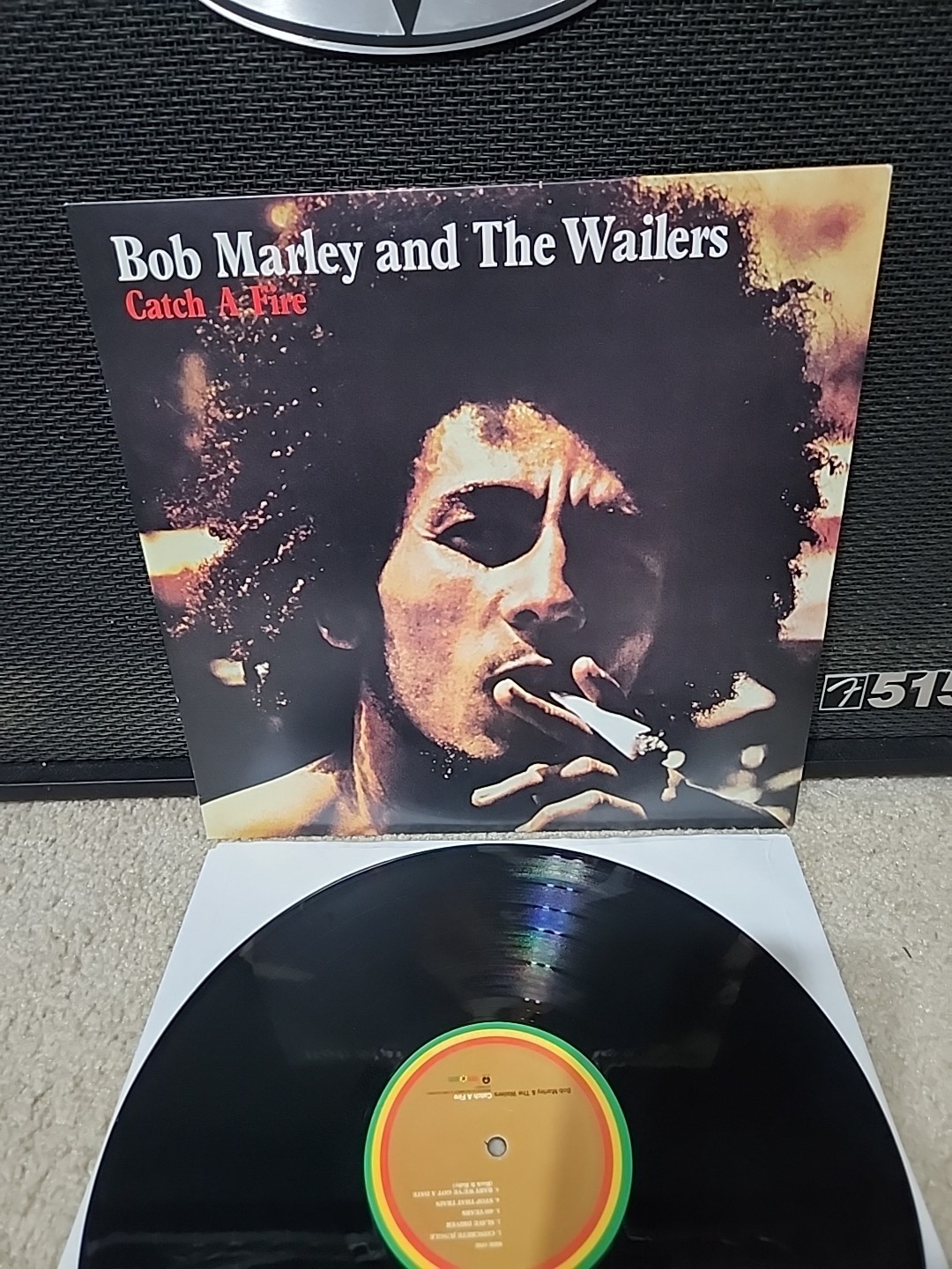 Bob Marley And The Wailers Catch A Fire Lp Vinyl 2009 Rare Tuff Gong Press NM-