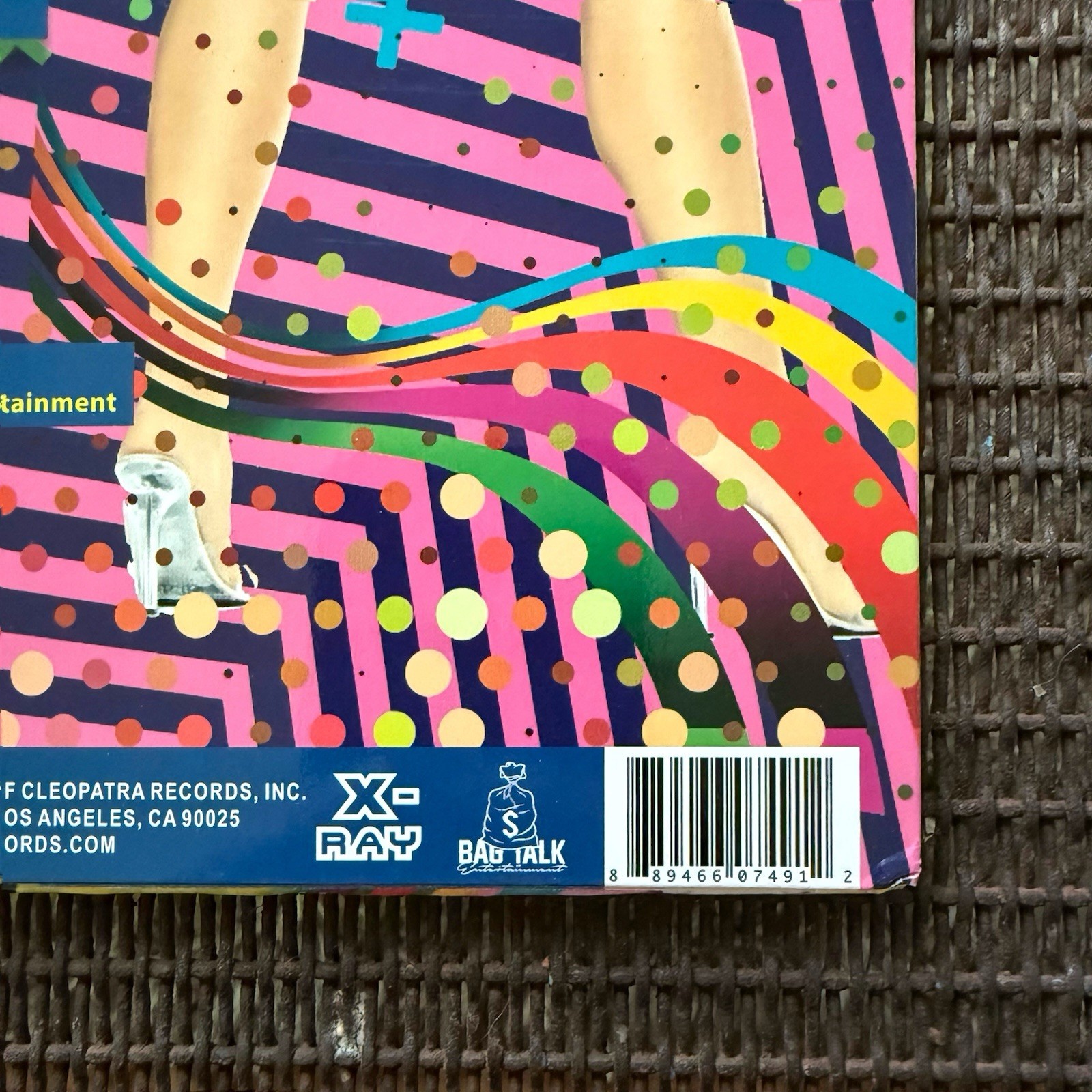 Riff Raff Alcoholic Alligator Multi-Color Splatter LP 2018 X-Ray Records