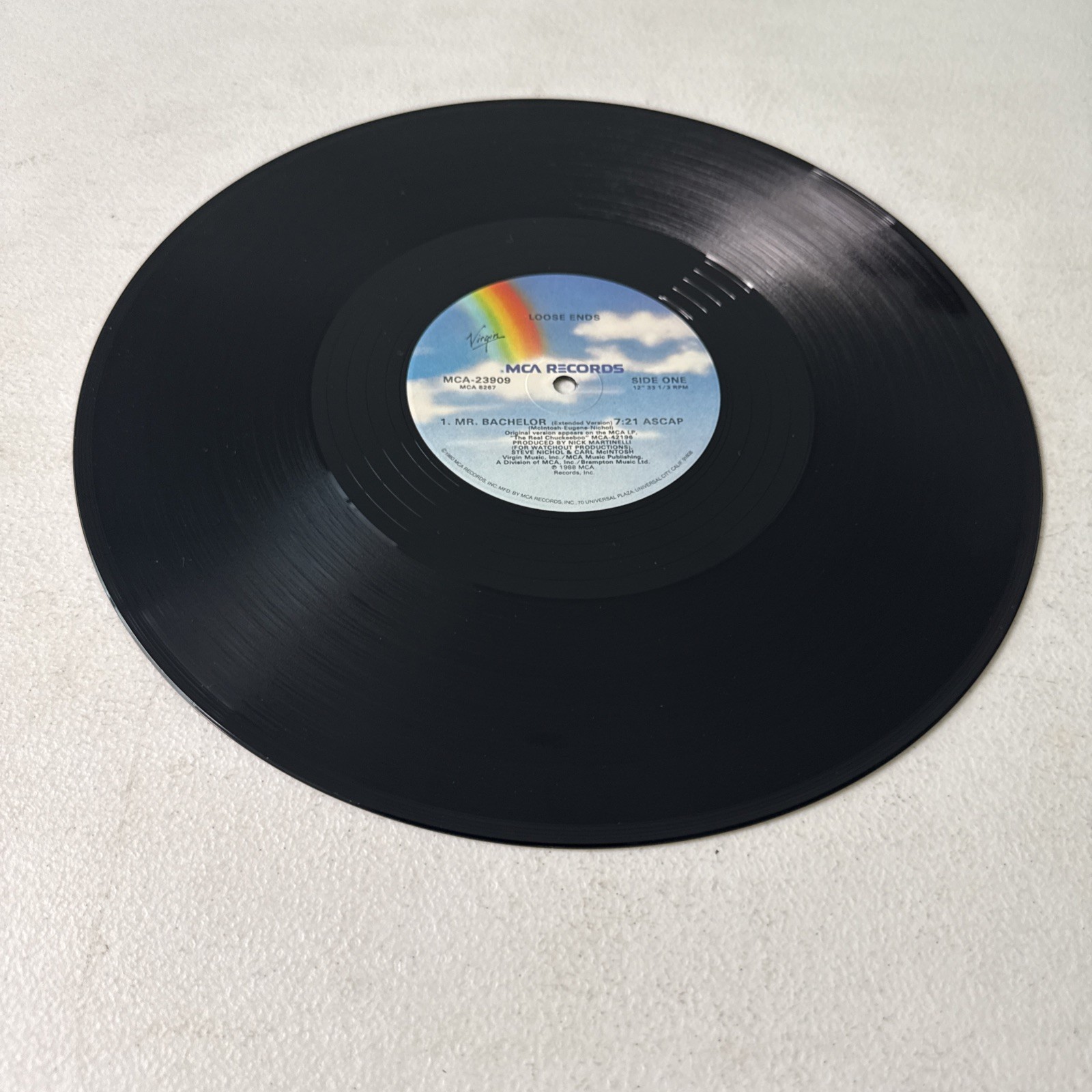 Loose Ends – Mr. Bachelor | Vinyl | 1988 | MCA-23909 | VG+