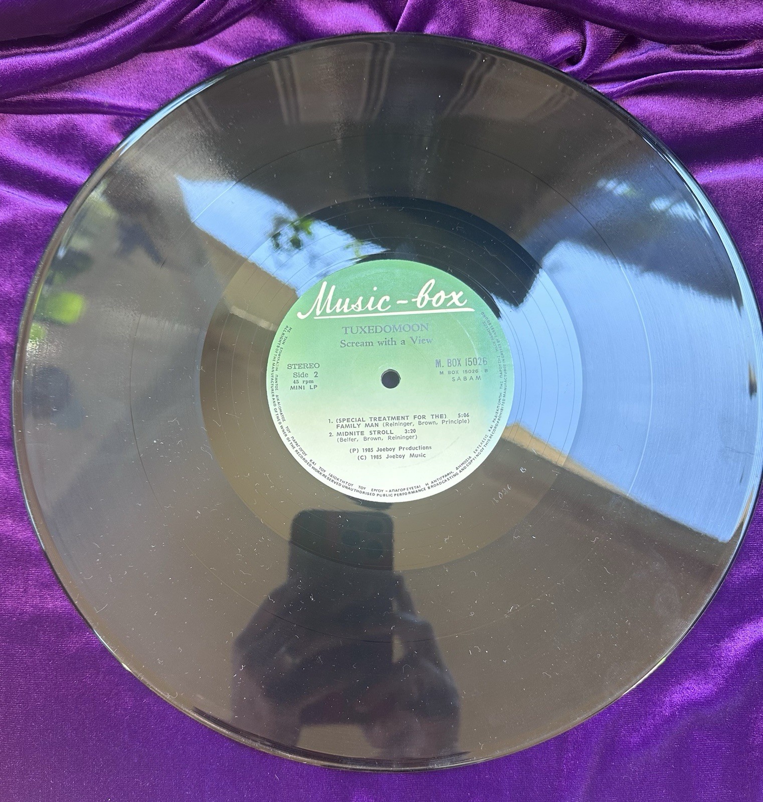 Tuxedomoon ‘Scream With A View’ 45 RPM Mini LP Record 1979 Post-punk Great Cond!
