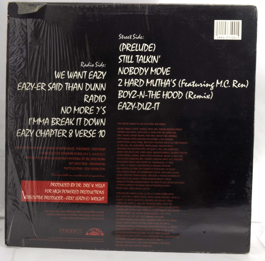 Eazy-E – Eazy-Duz-It Ruthless 1988 Us Original (1LP/NM-/Vg++)/1225