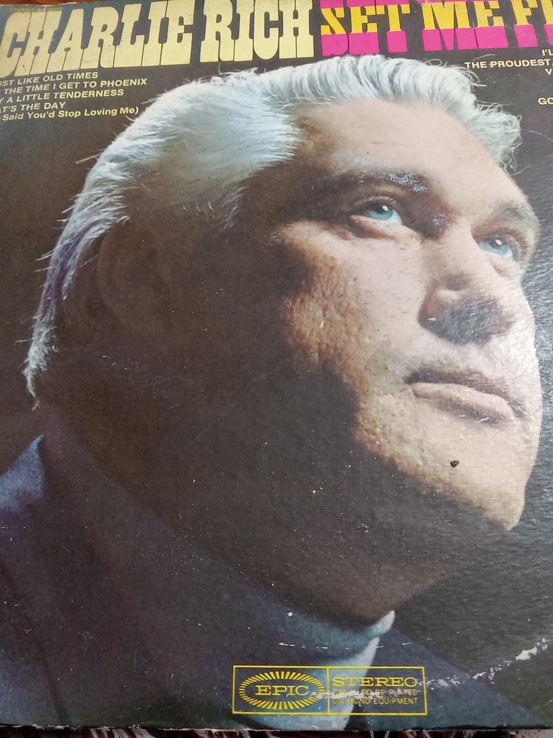 CHARLIE RICH – Set Me Free 1968 BLUES COUNTRY POP ROCK Lp