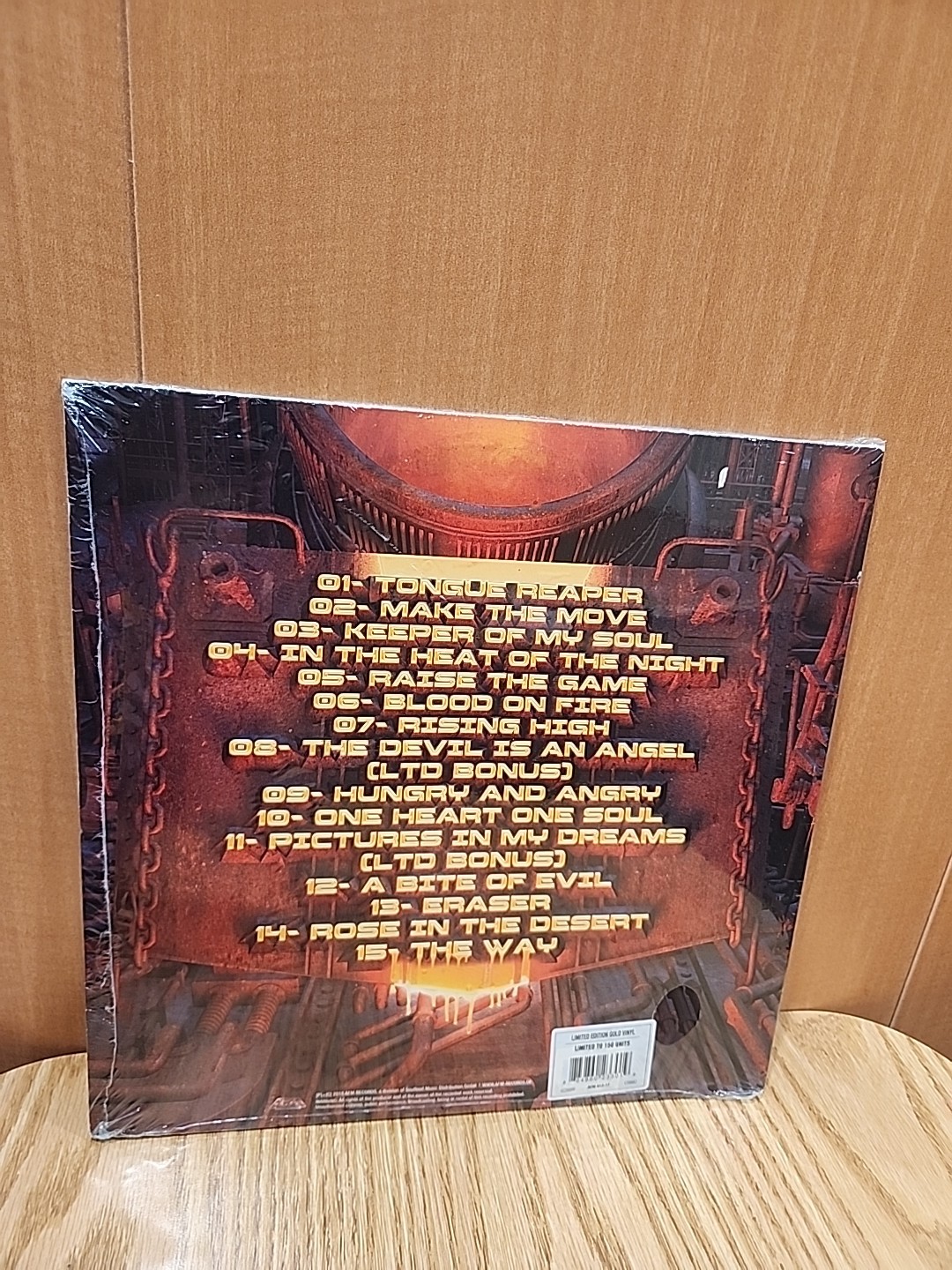 Steelfactory by U.D.O. (Record, 2018) Gold Vinyl