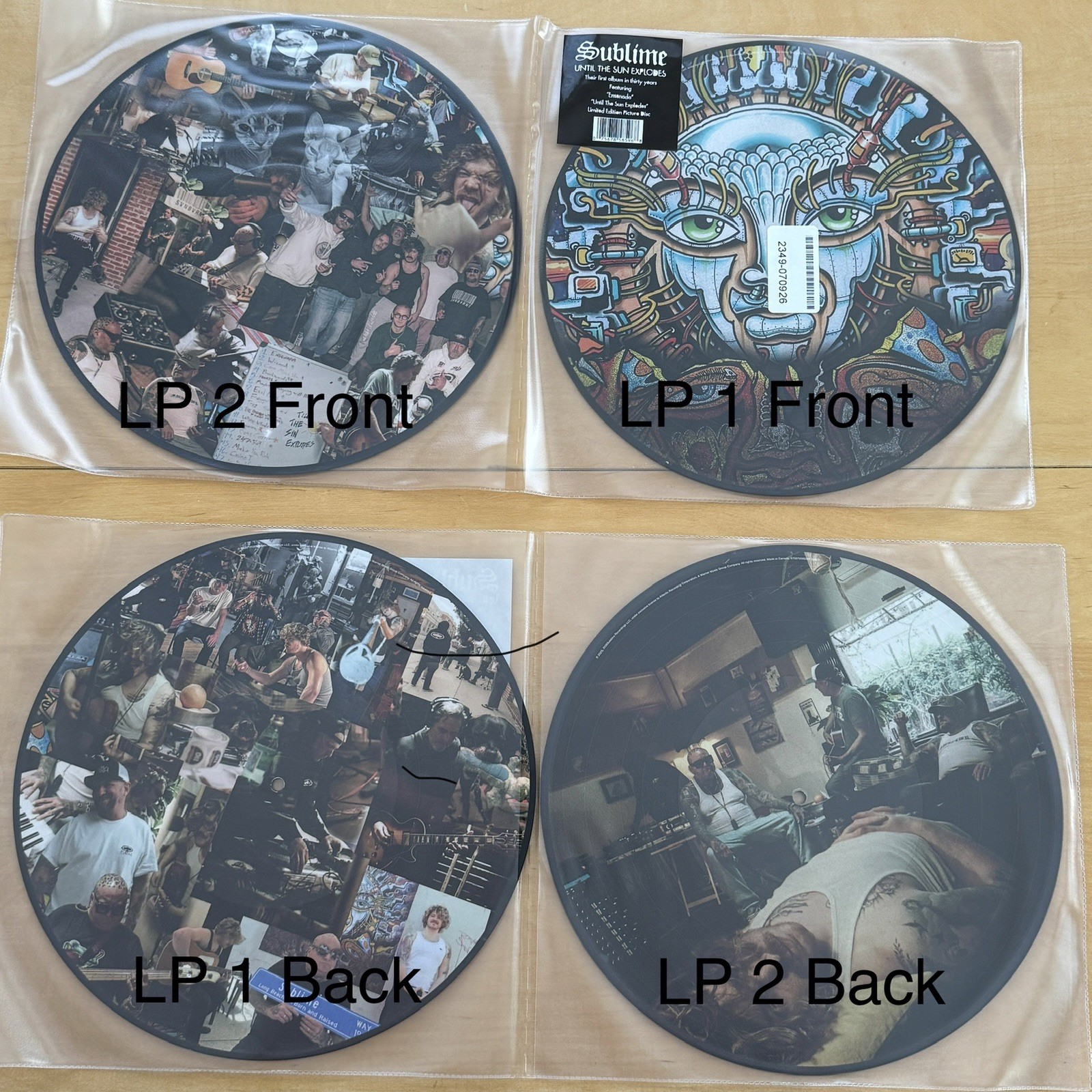 New Sublime Until The Sun Explodes Exclusive Ltd Edition 2LP Picture Disc Vinyl