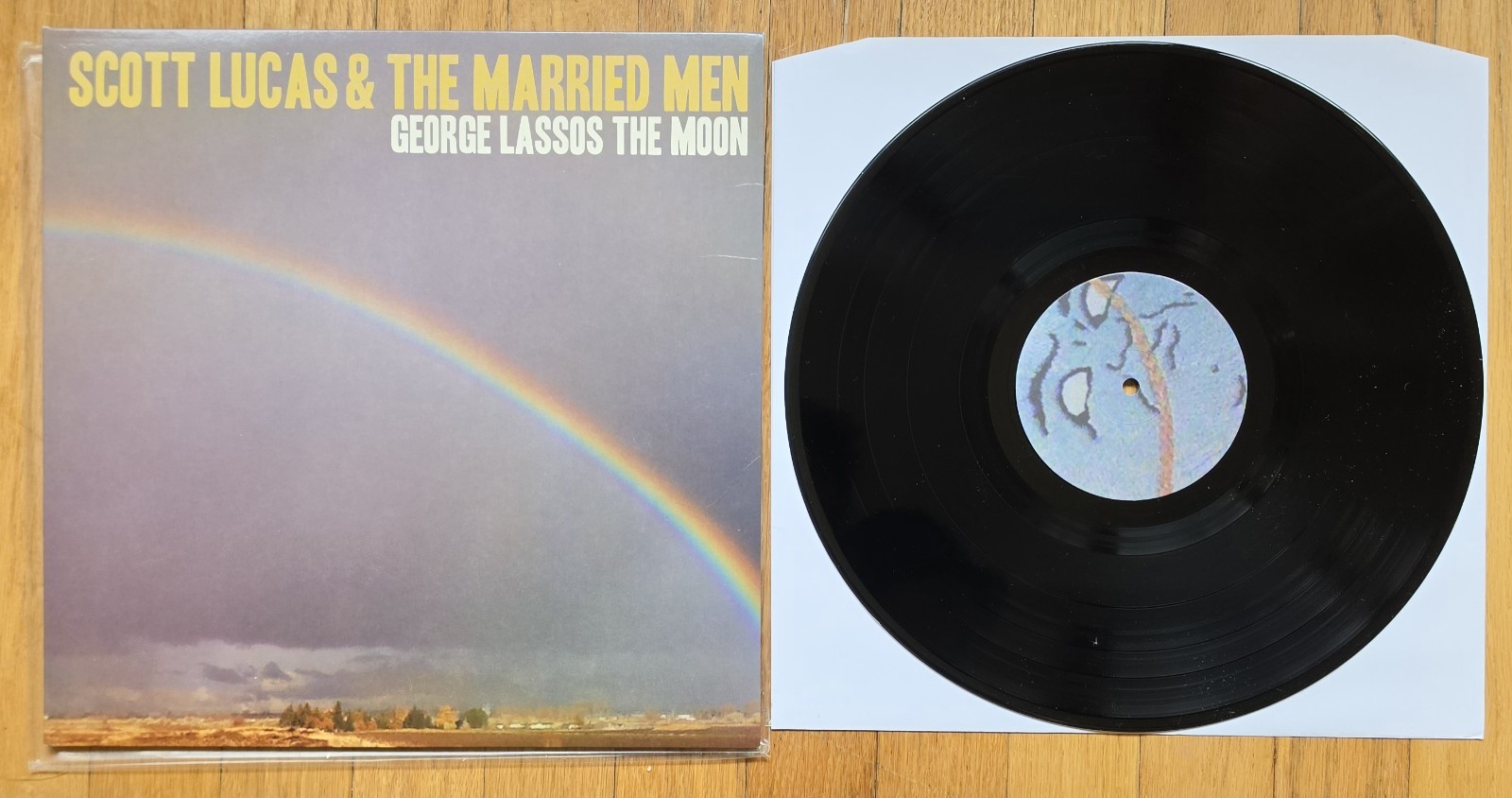 Scott Lucas and the Married Men – George Lassos the Moon Vinyl LP 2010 Local H