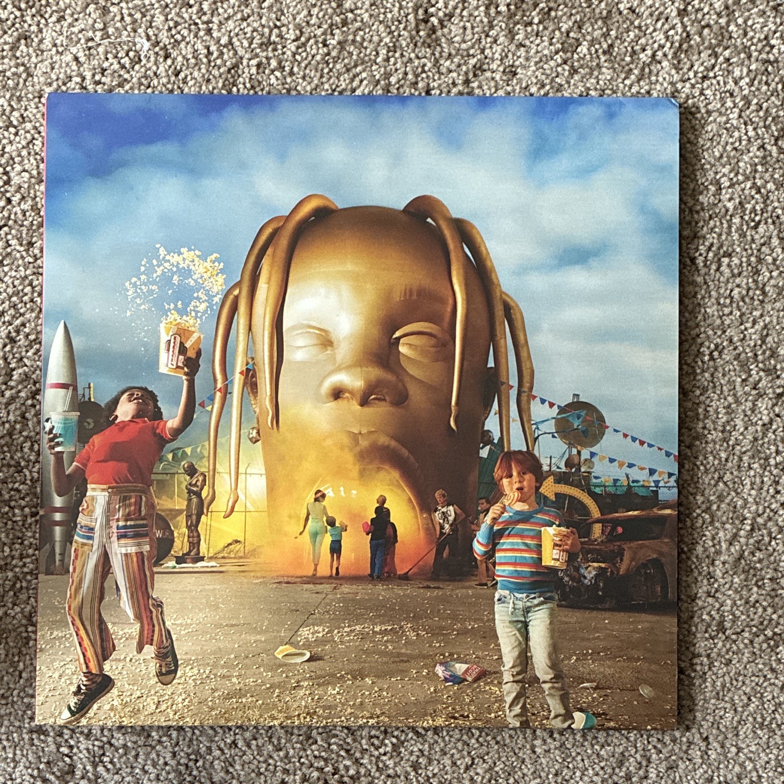 Travis Scott Astroworld Vinyl LP Epic Records Rap & Hip-Hop Album