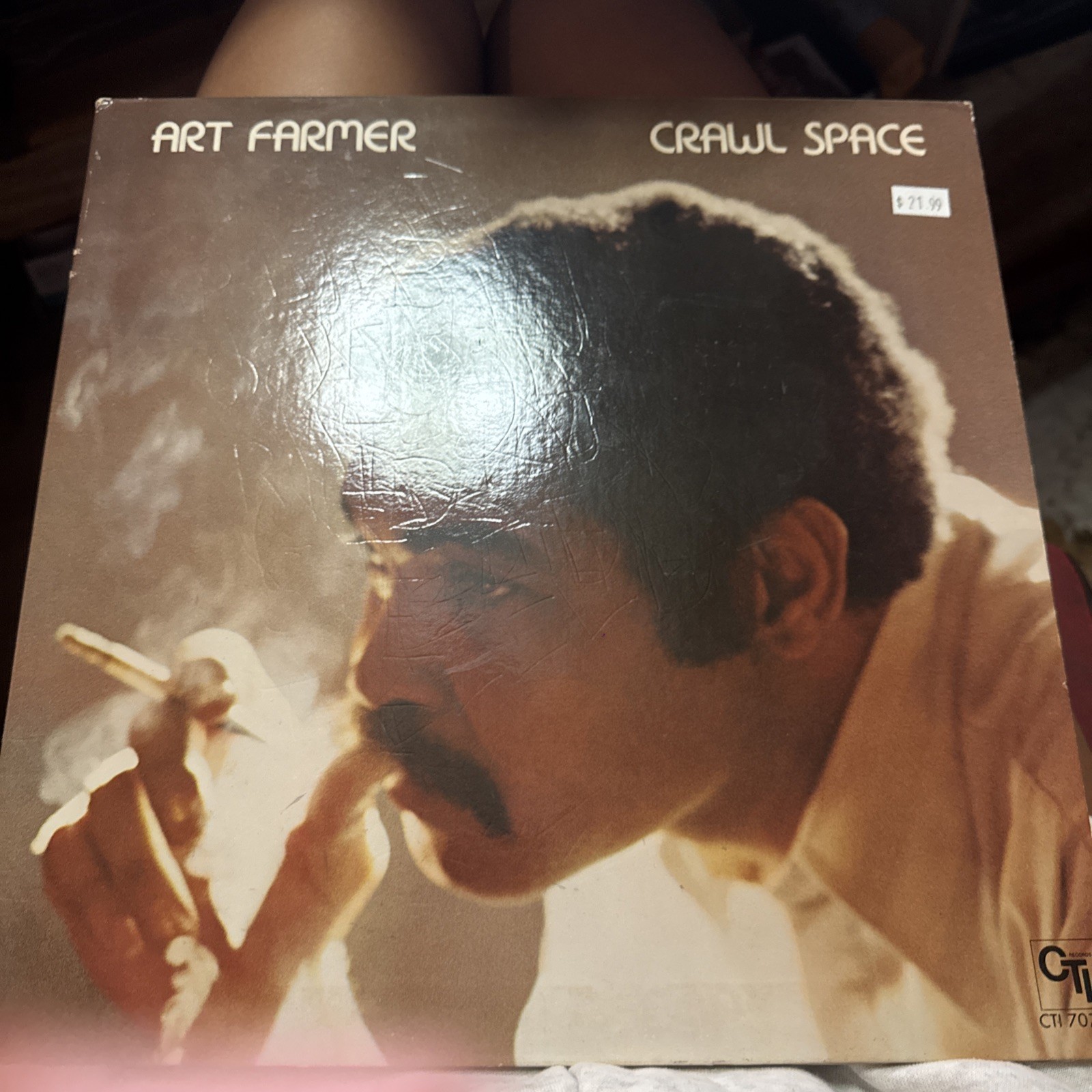 ART FARMER – CRAWL SPACE OG 1977 CTI RECORDS STEREO PRESS CTI 7073