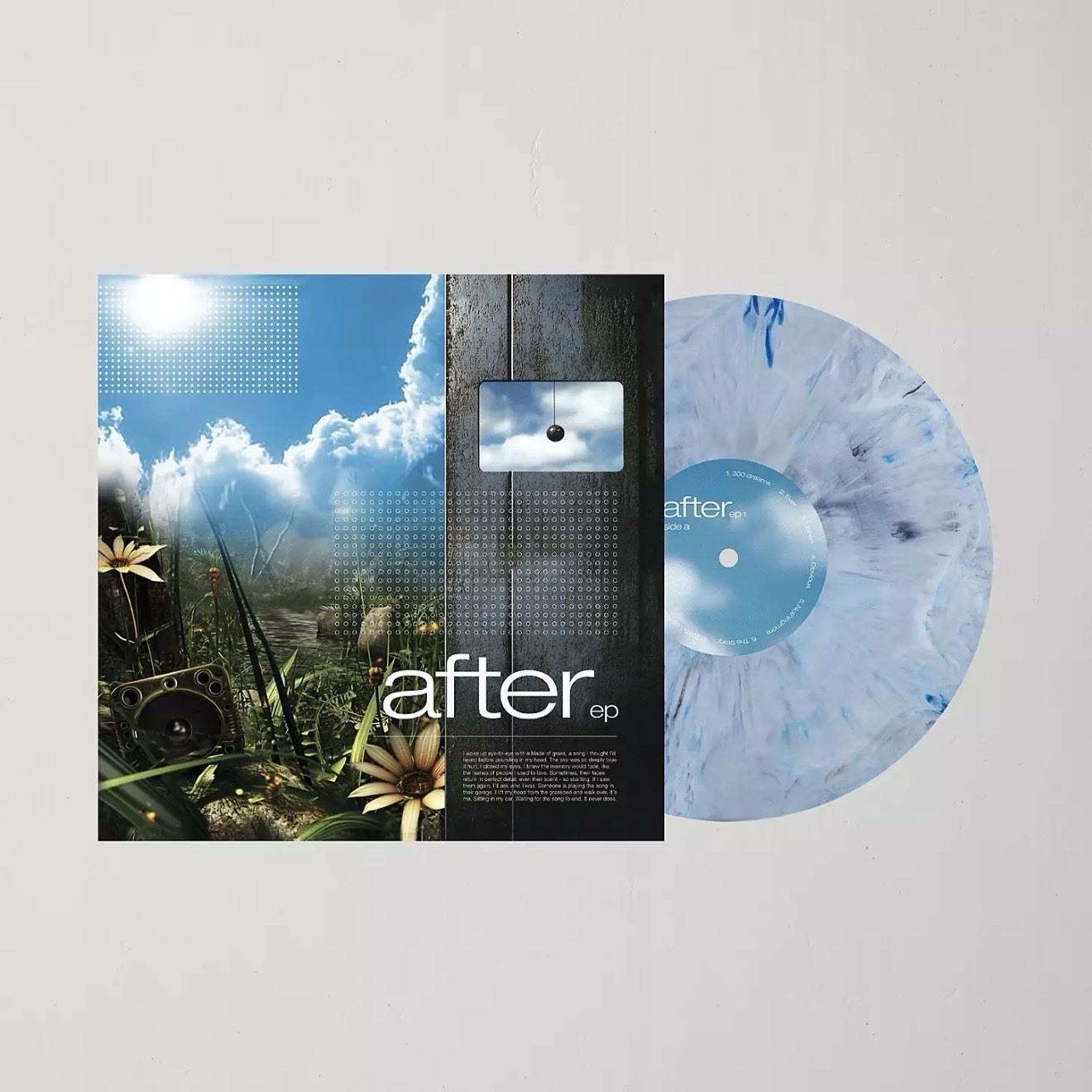 After – EP1 + EP2 Urban Outfitters Exclusive Sky Vinyl Record x/300 Ships Today