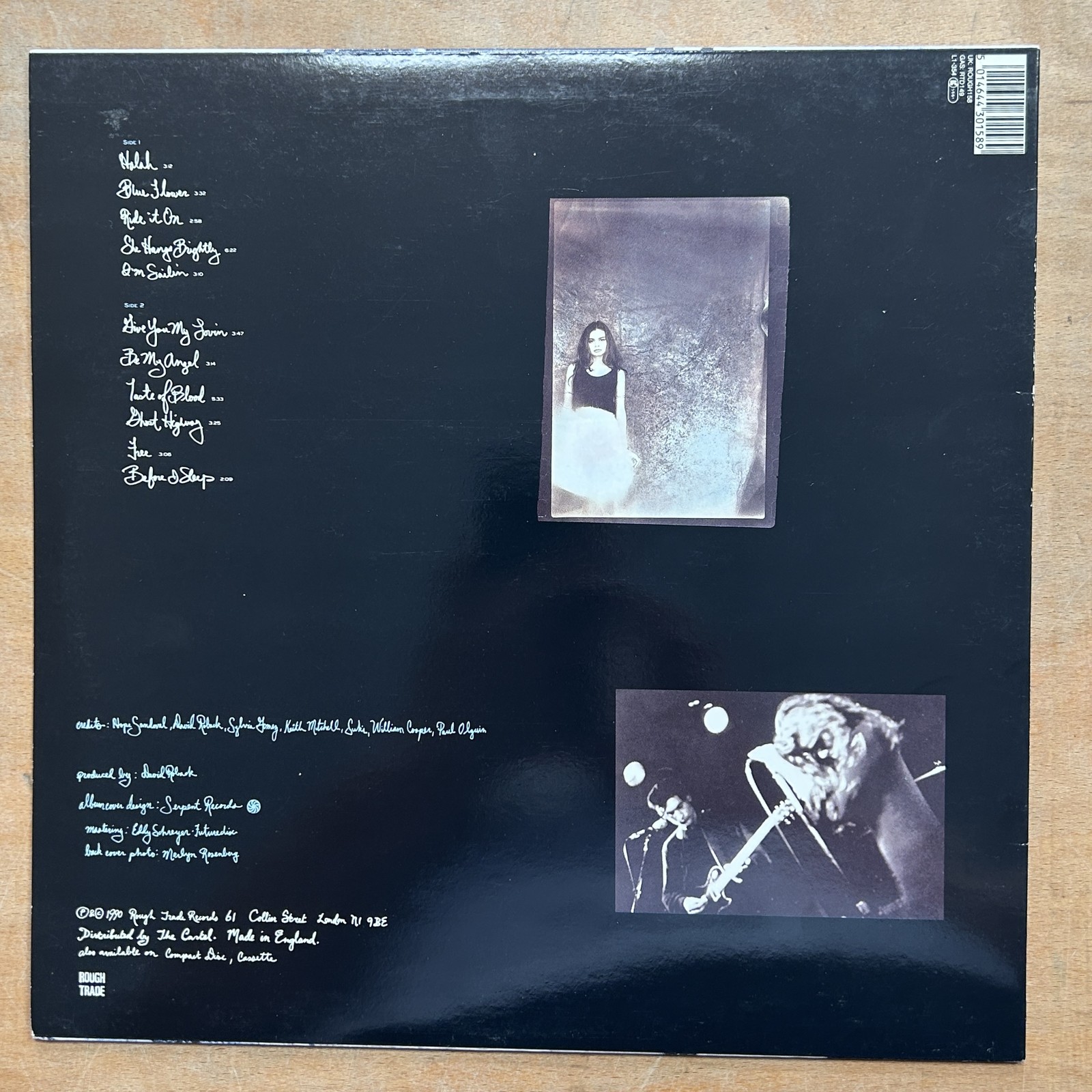 MAZZY STAR She Hangs Brightly ROUGH TRADE 158 UK 1990 VINYL LP SUPERB