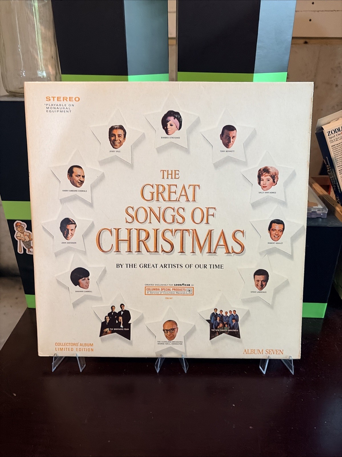 The Great Songs Of Christmas Album 7 Various Artists 12″ LP Vinyl Record CSS 547