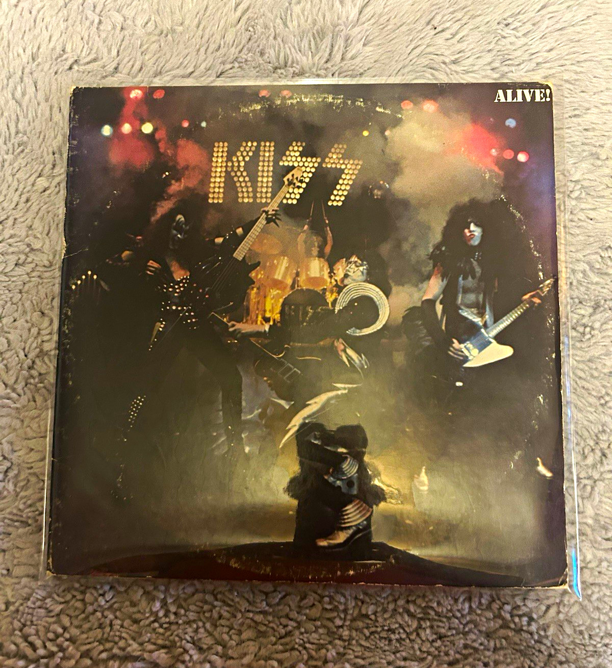 Kiss Alive! 1975 Casablanca 2xLP 12″ Vinyl Records 33 Rock RPMRock(SpecialPress)