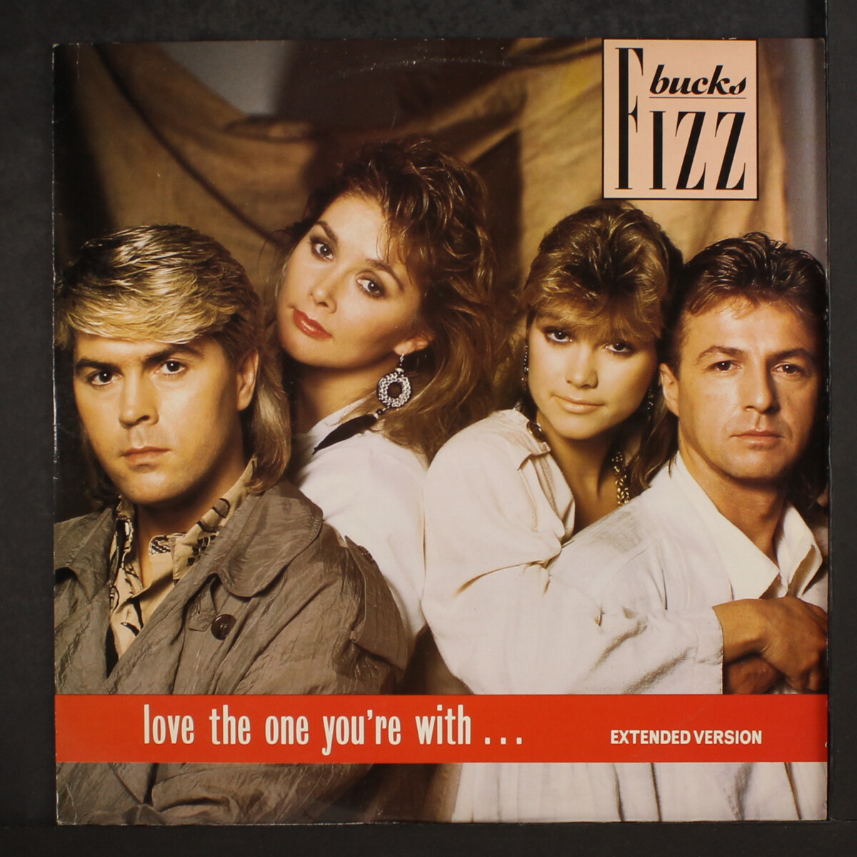 BUCKS FIZZ: love the one you’re with… POLYDOR 12″ Single 33 RPM