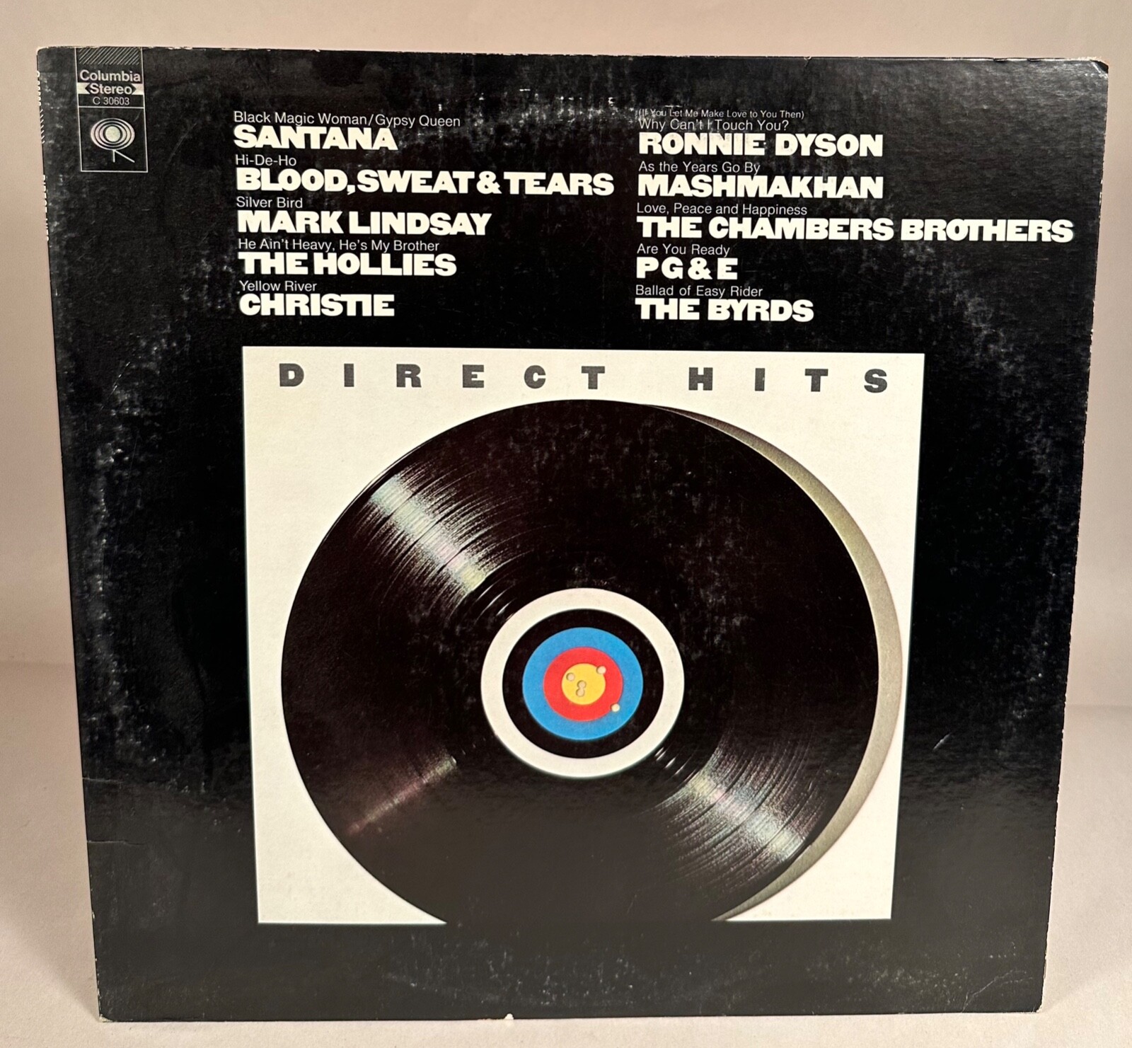Direct Hits Record VG+, Columbia Records C 30603