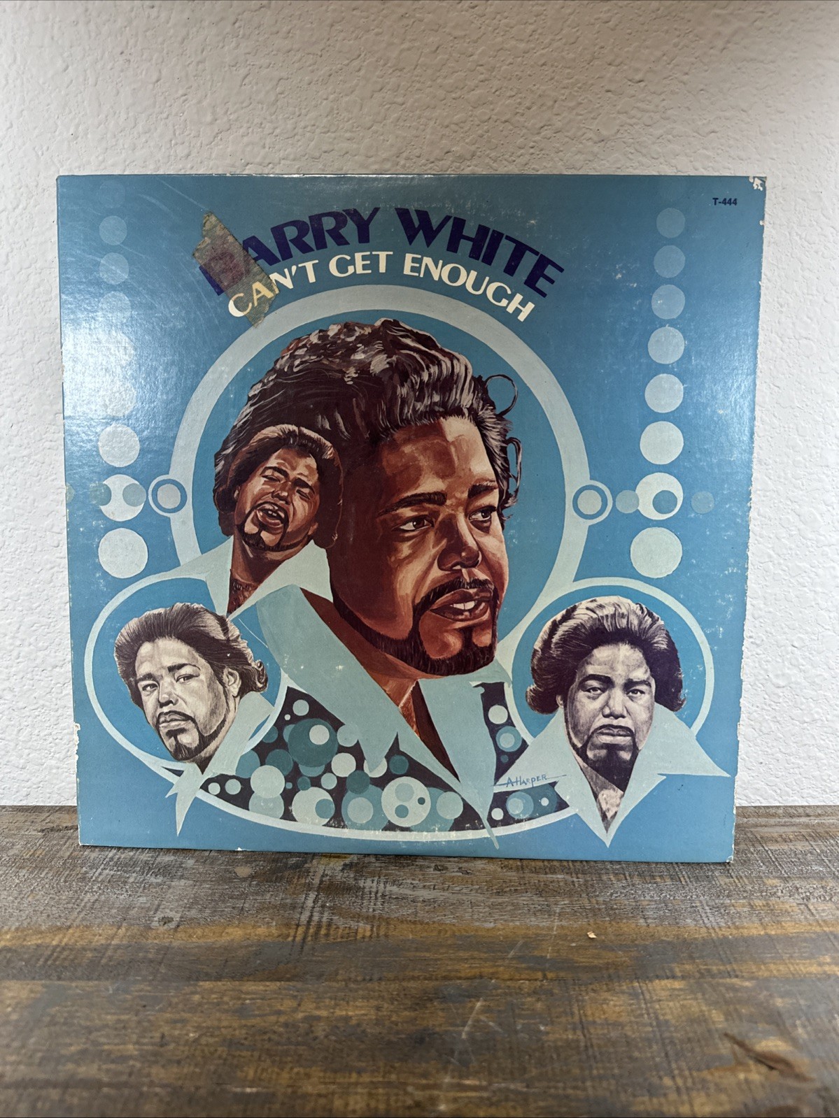 LP: Barry White: Can’t Get Enough: vinyl record