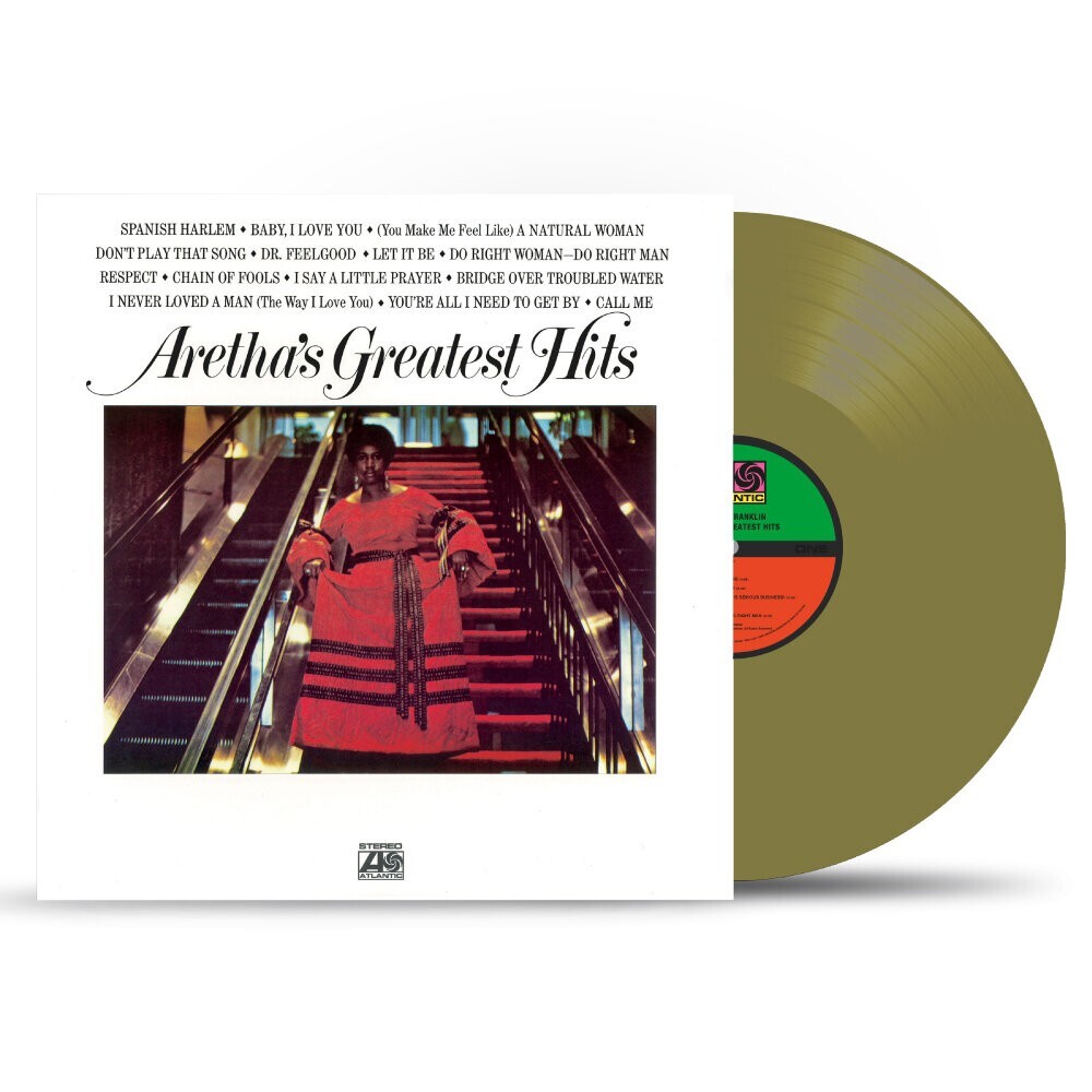 Aretha Franklin – Aretha’s Greatest Hits (2022) Gold Vinyl Deluxe Brand New