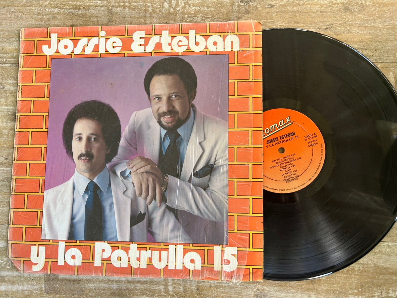 🔥80’s Jossie Esteban Y La Patrulla 15 – TFS-738 Vintage VG+ Merengue LP Record