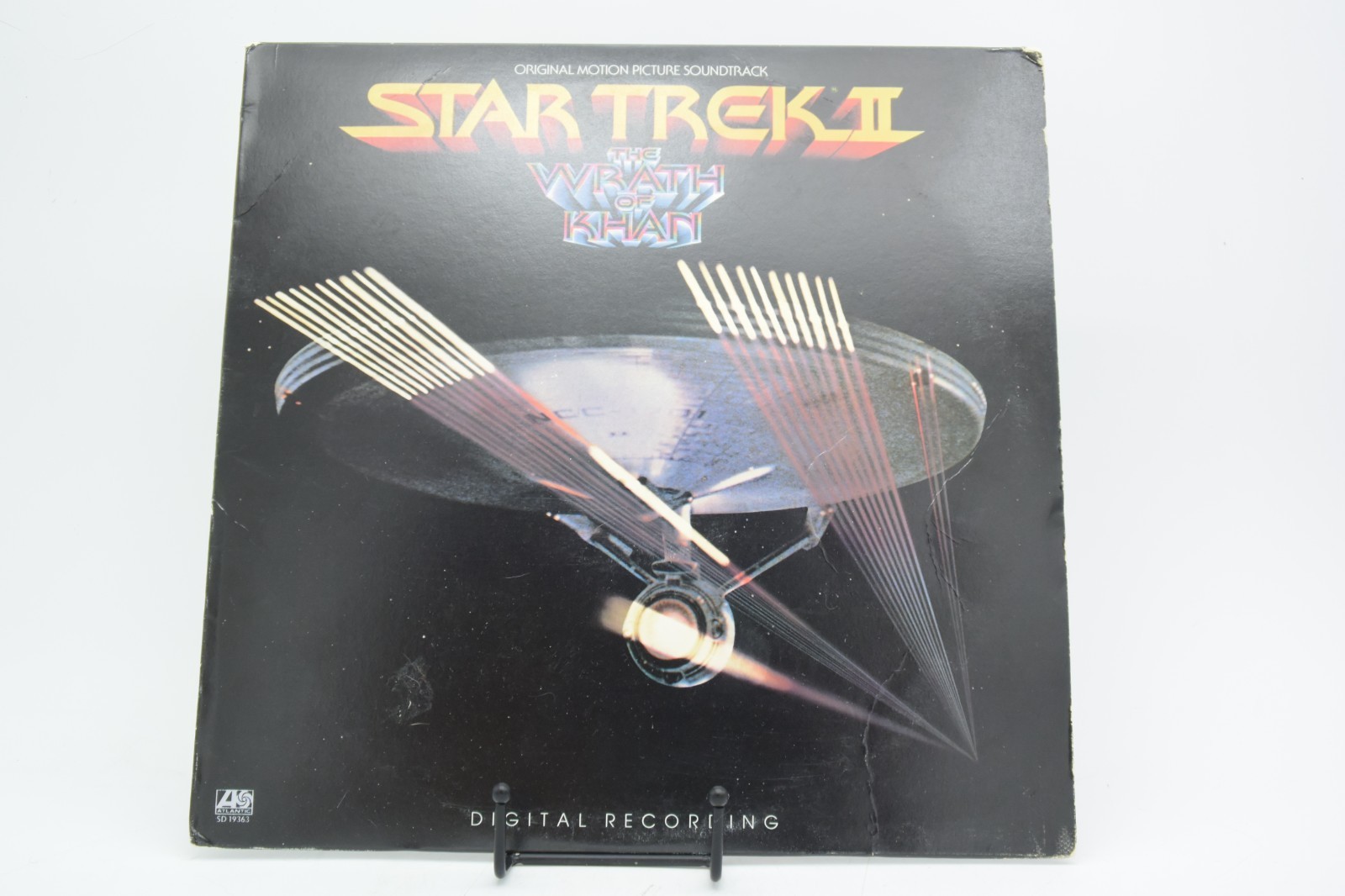 Star Trek II The Wrath of Khan Vinyl LP Soundtrack 1982 Atlantic James Horner