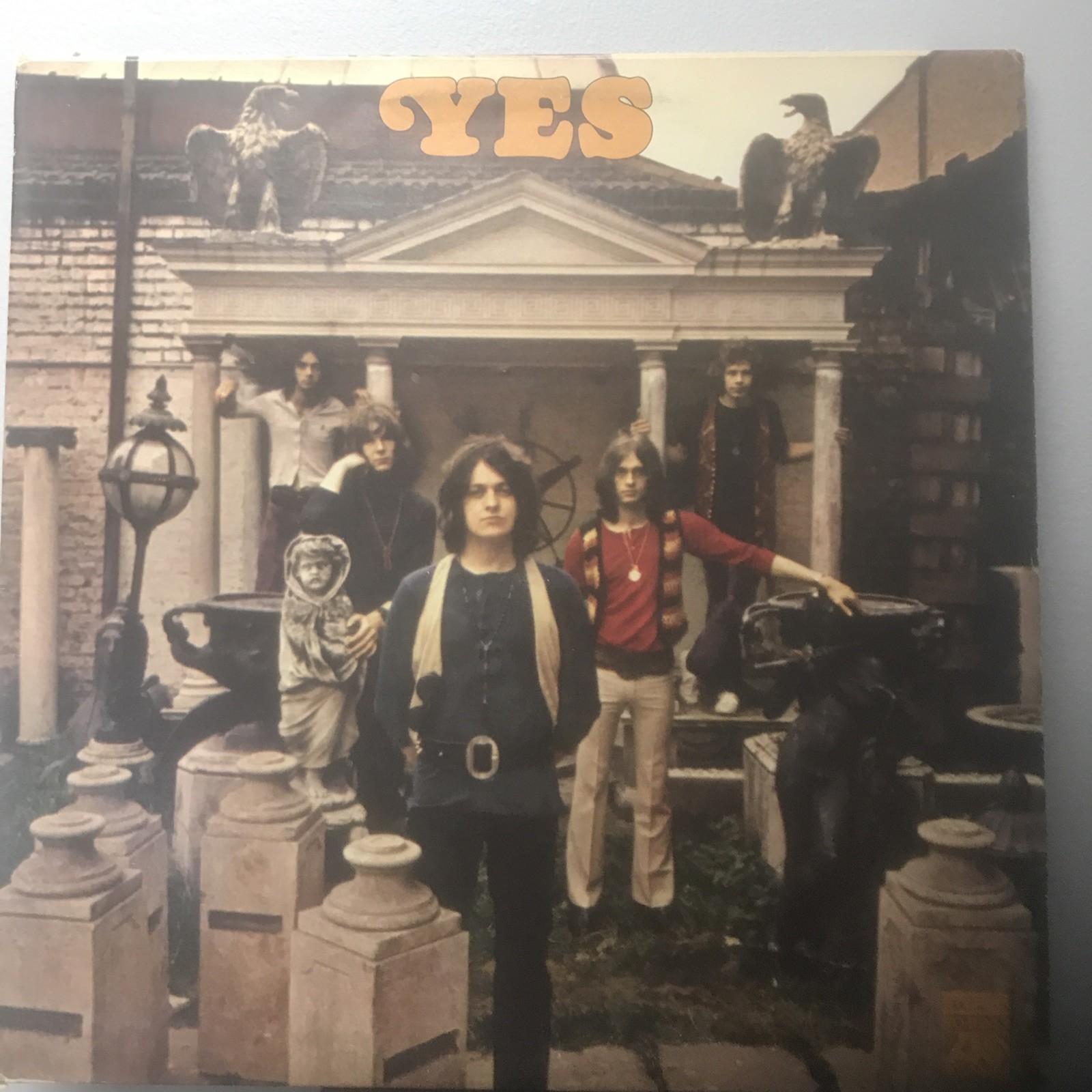 YES Self titled 1969 ATLANTIC SD8243 RI – 12″ LP VINYL w/Insert