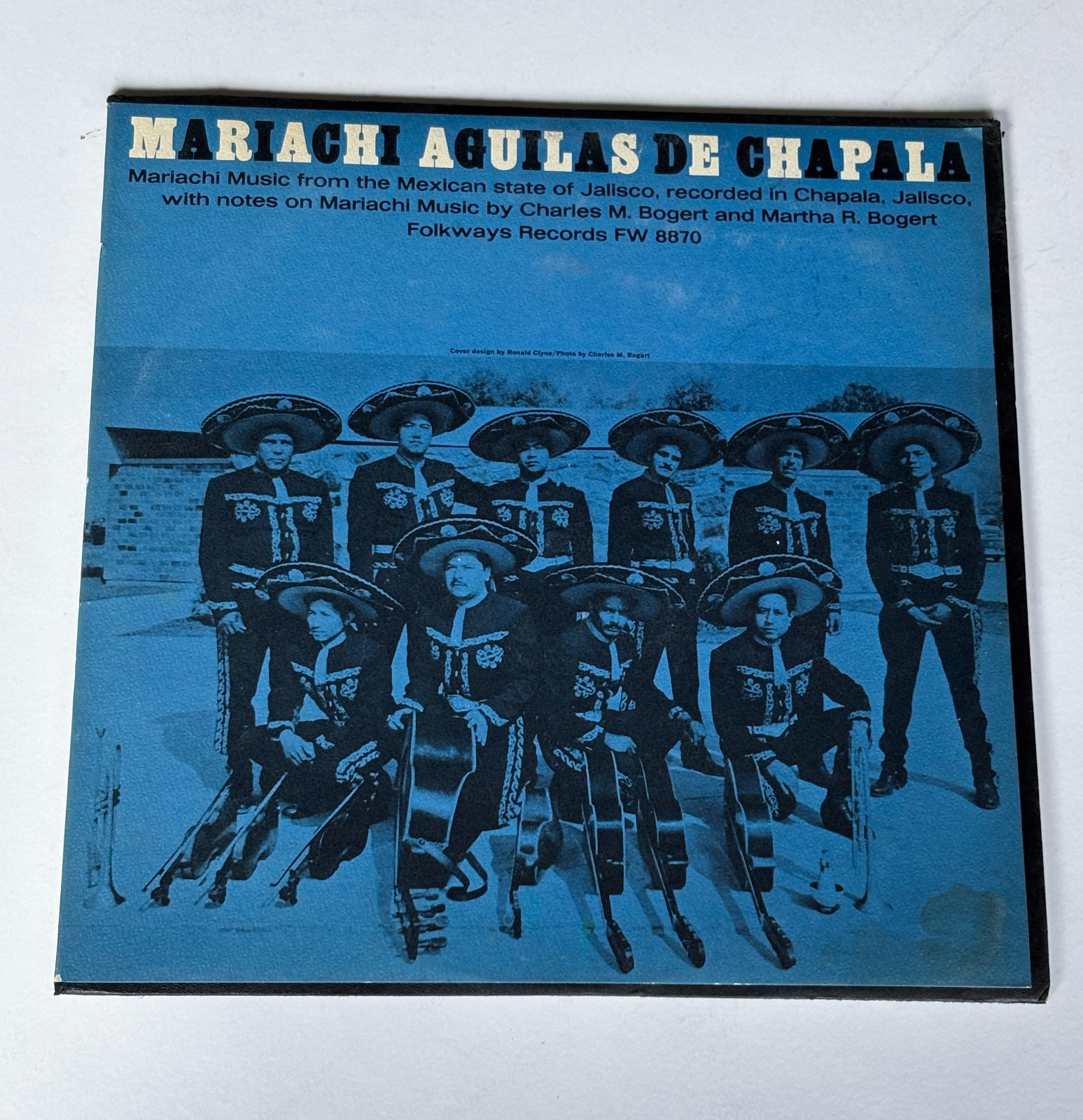 Mariachi Aguilas De Chapala Folkways 8870 Mexico Latino Roots LP