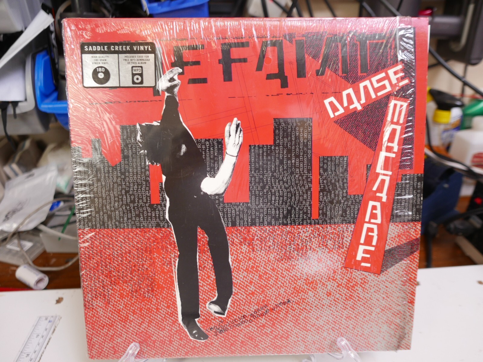 THE FAINT “Danse Macabre” WHITE COLOR Vinyl LP Record Saddle Creek