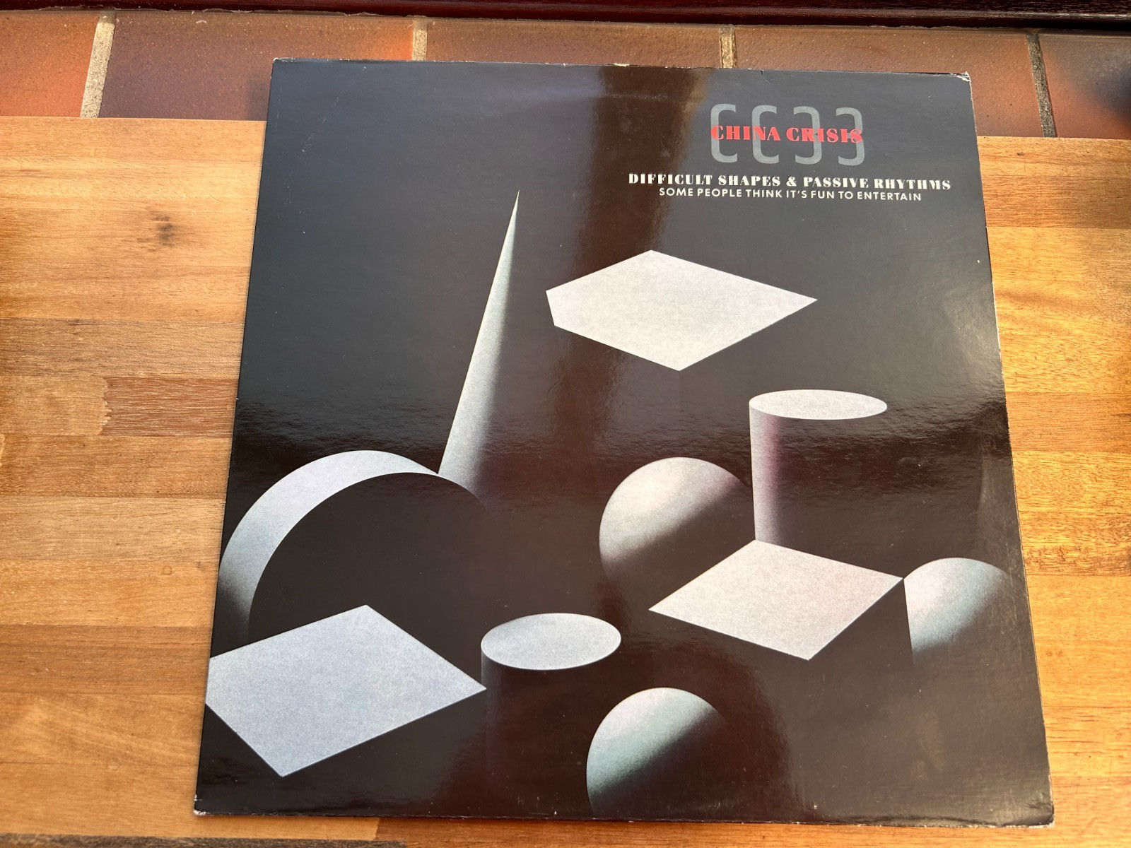 China Crisis Difficult Shapes & Passive Rhythms LP 1982 Virgin VG+/VG With inner