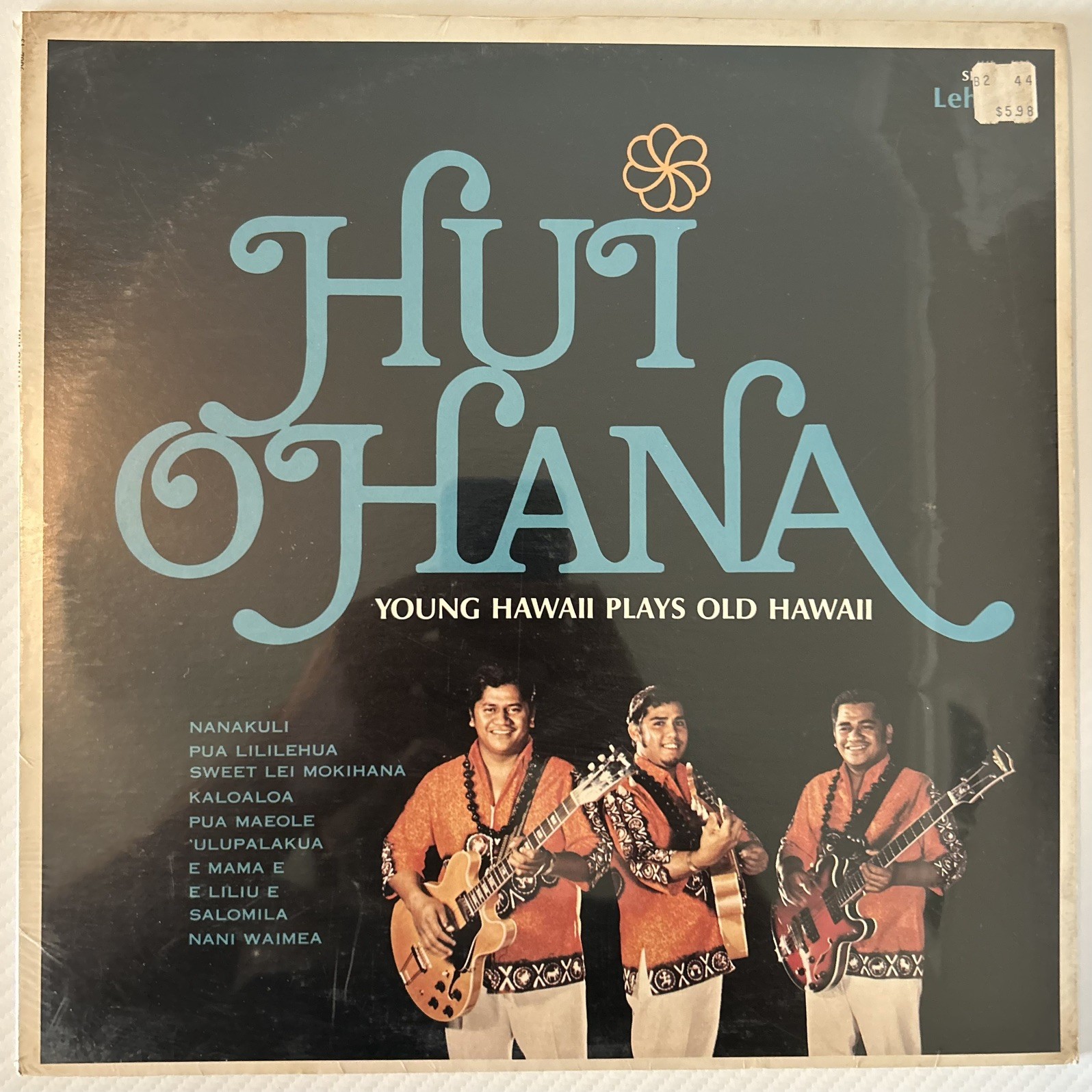 HUI OHANA Young Hawaii Plays Old Hawaii 1972 LEHUA LP Vinyl Record BRAND NEW