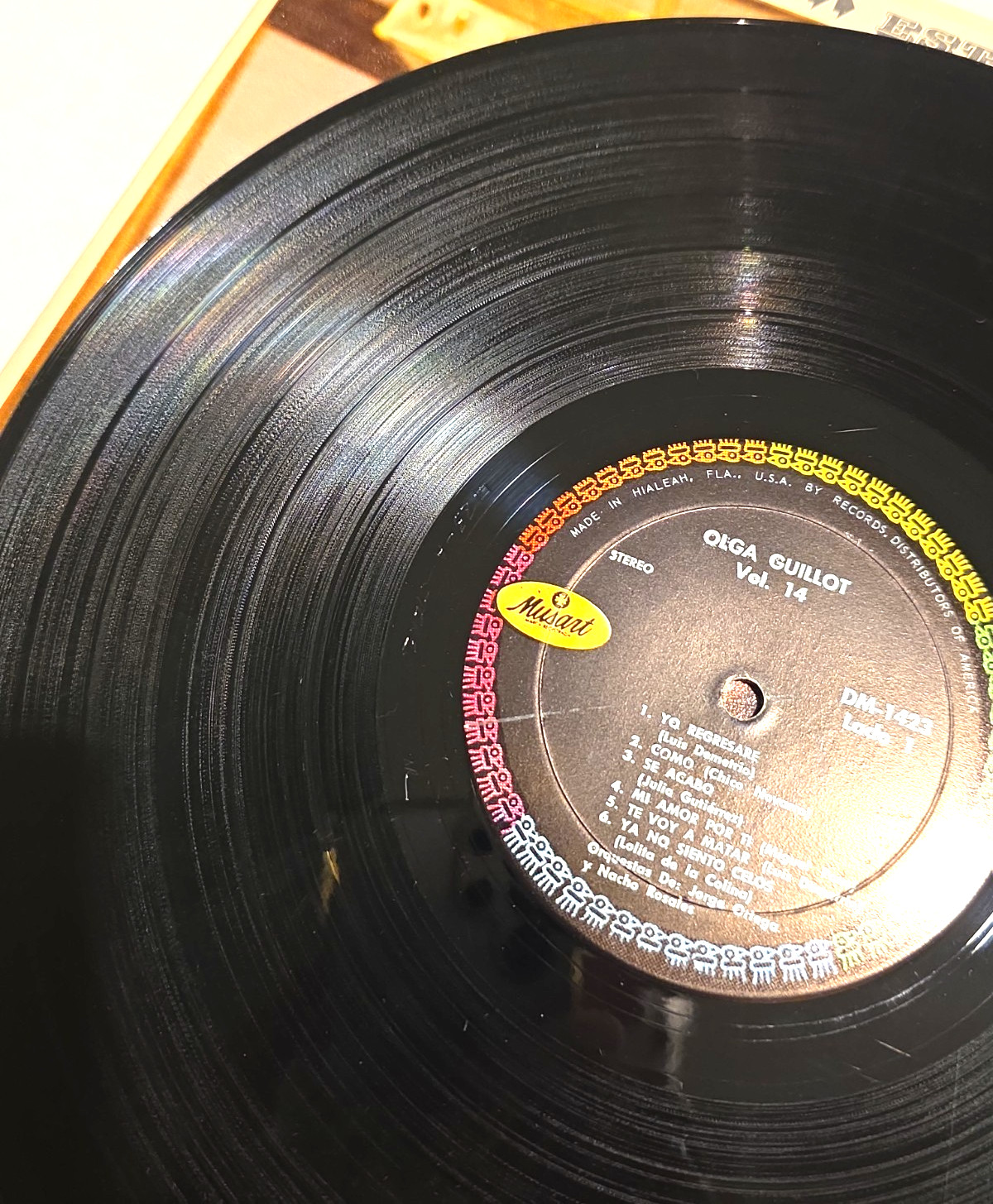 OLGA GUILLOT Vol. 14 LATIN (Cuban Singer) (LP/1423 MUSART) VG+ “Te Voy A Matar”