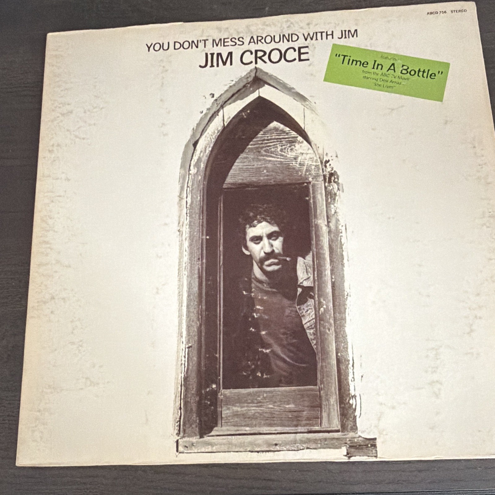 Jim Croce You Don’t Mess Around With Jim 12″ Stereo Vinyl LP ABC ABC-756 1972