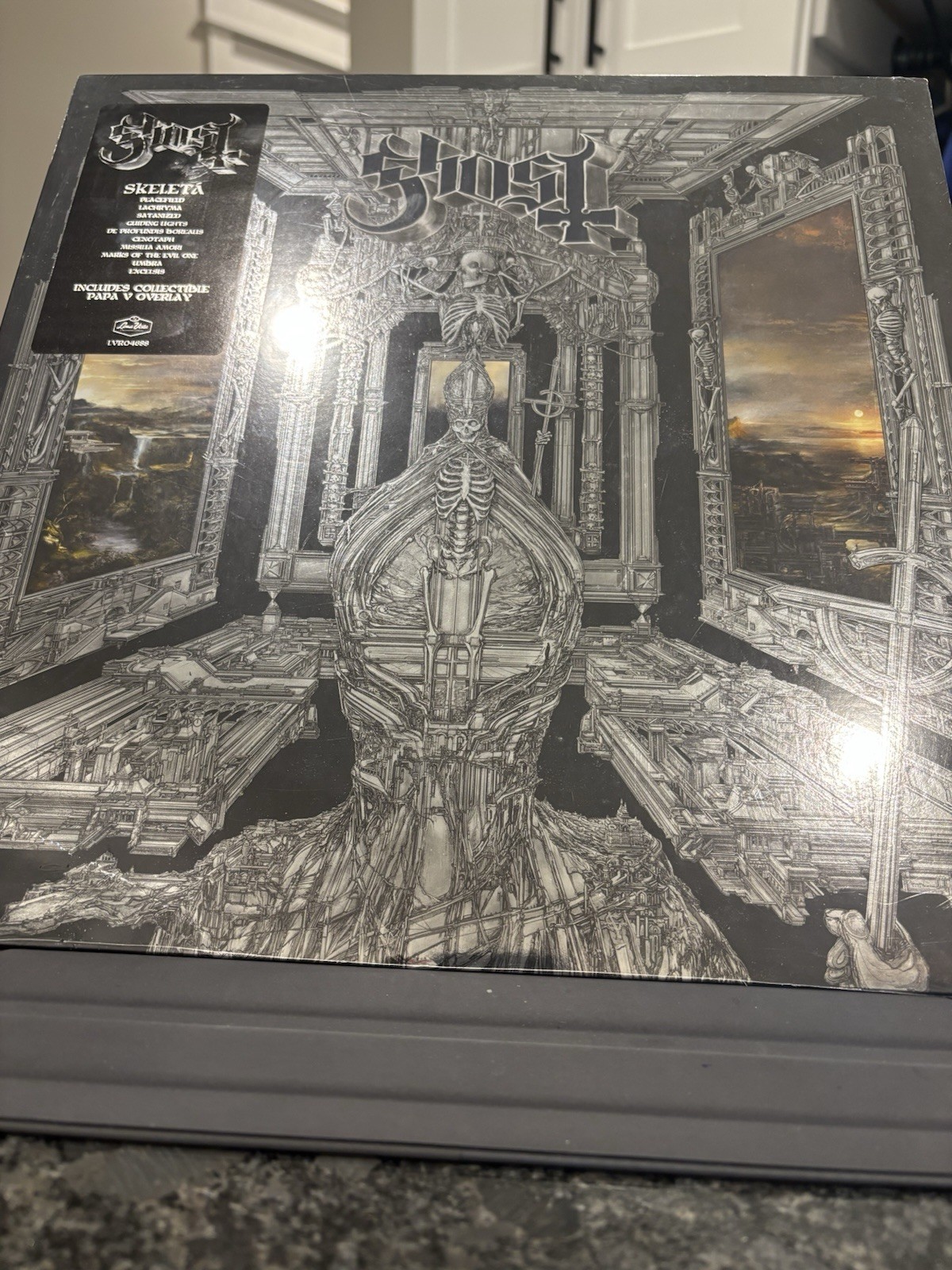 Ghost – Skeleta – Includes Collectible Papa V Overlay Vinyl LP New Sealed