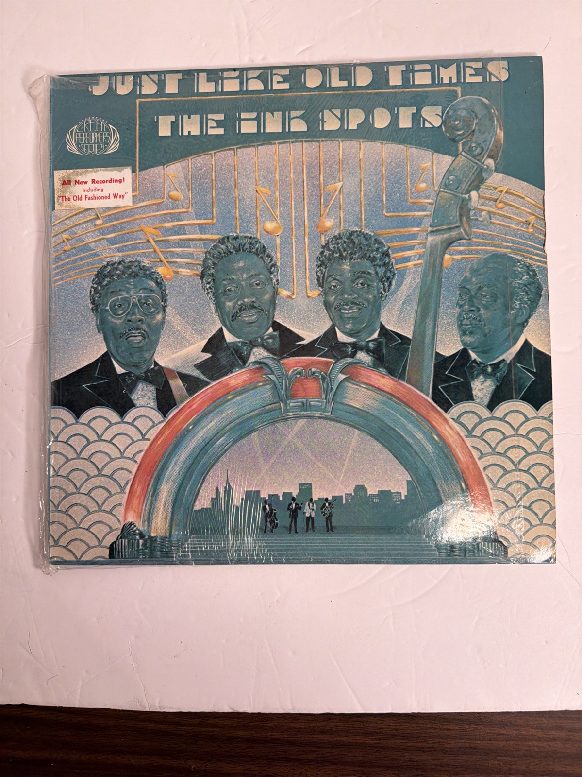 The Ink Spots-“Just Like Old Times”-CBS-54876-Stereo-1982-NM With Signatures